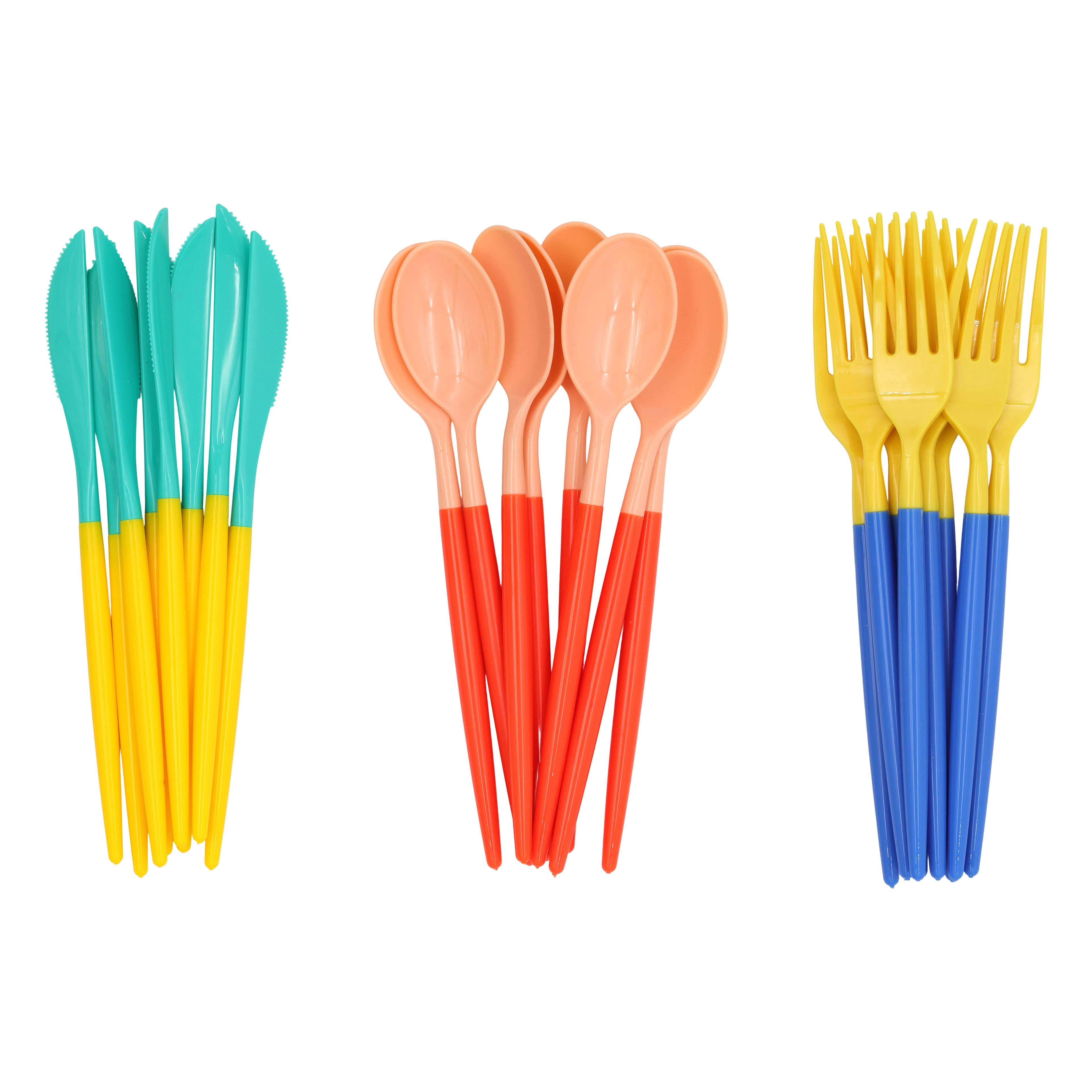 Jonathan Adler x Michaels Two-Tone Cutlery Set