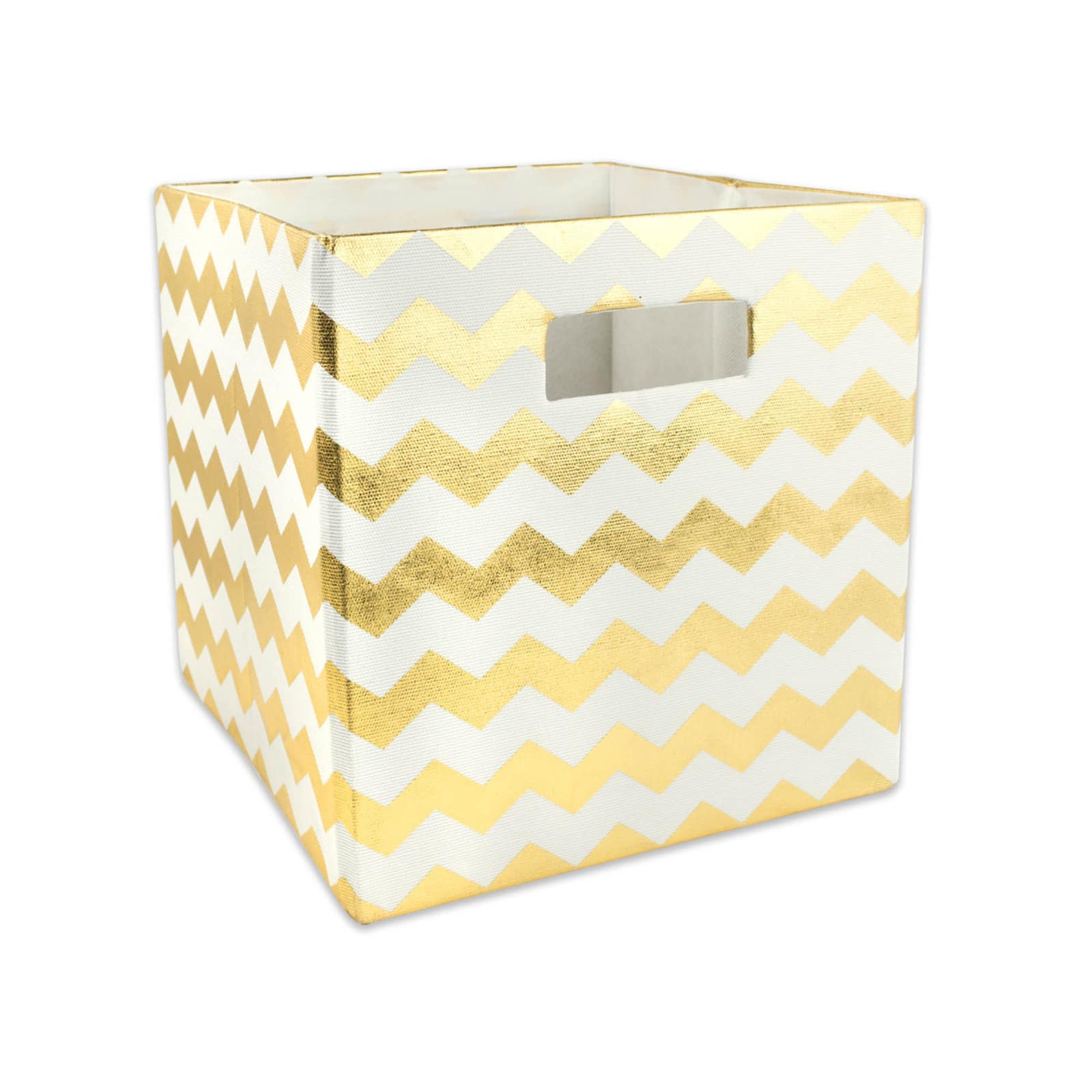 DII® 13" Polyester Chevron Storage Cube