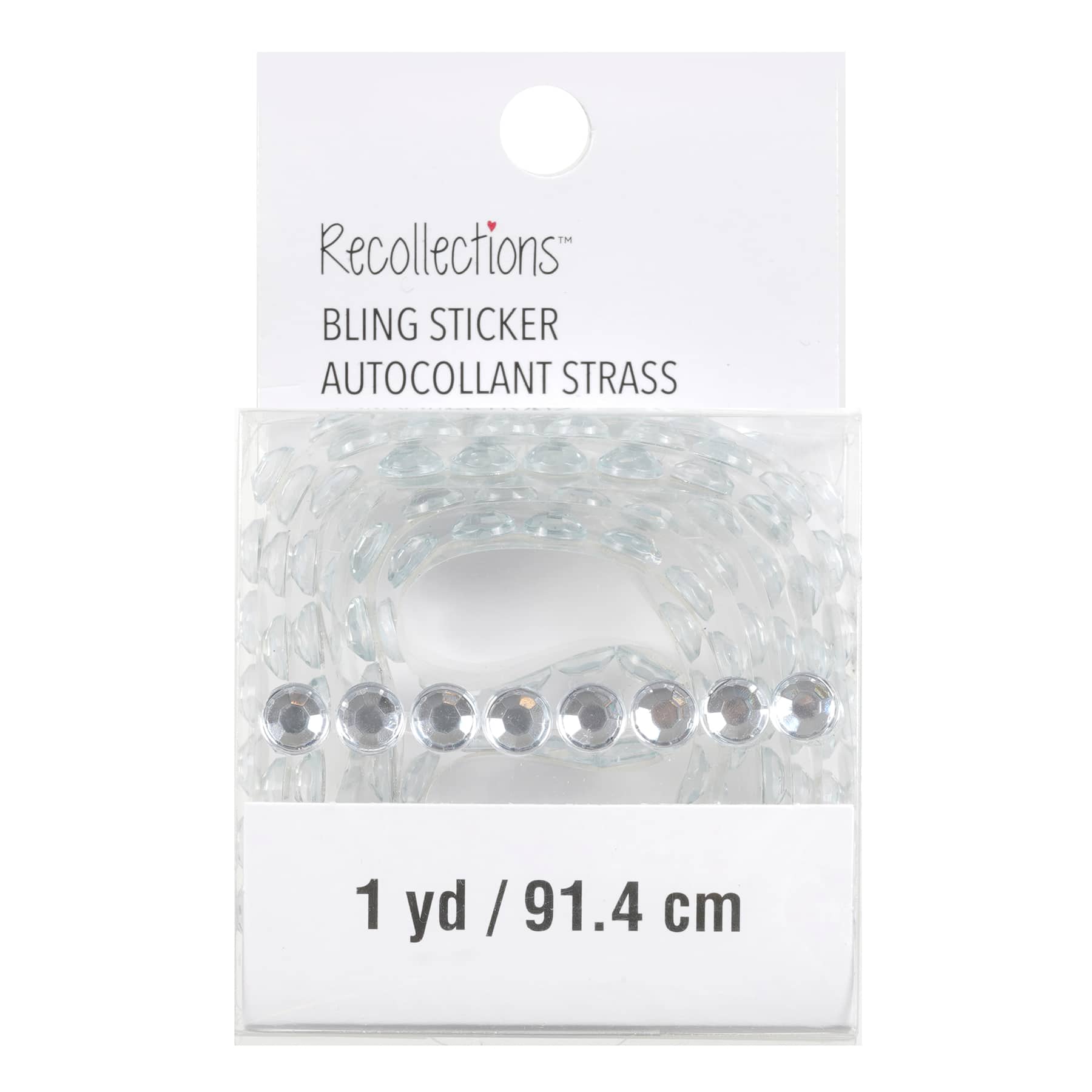 12 Pack: 6.5mm Rhinestone Bling on a Roll™ by Recollections™