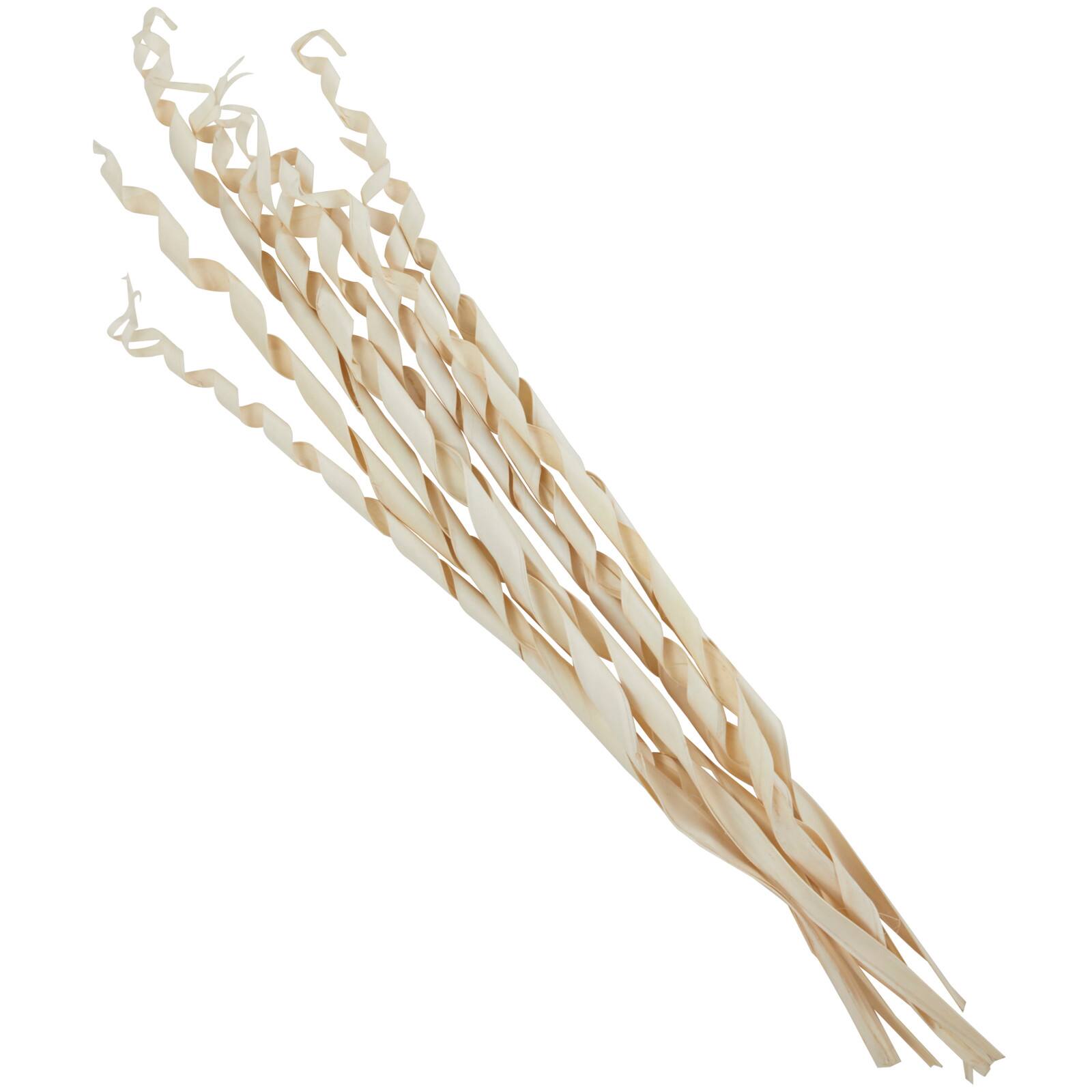 Cream Rolled Palm Leaf Bundle