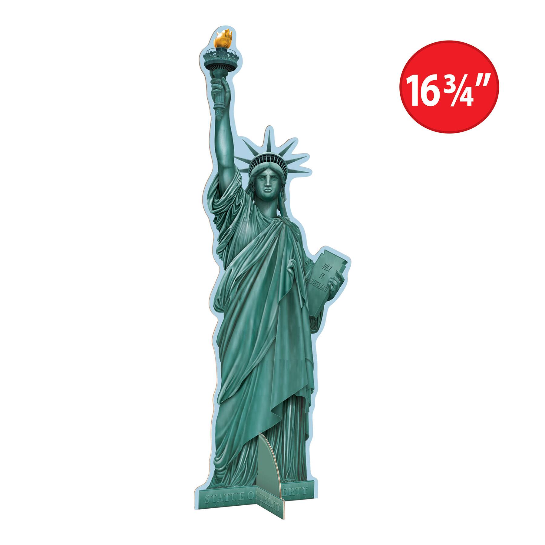 Beistle 16.75" 3D Statue of Liberty Centerpieces, 2ct.