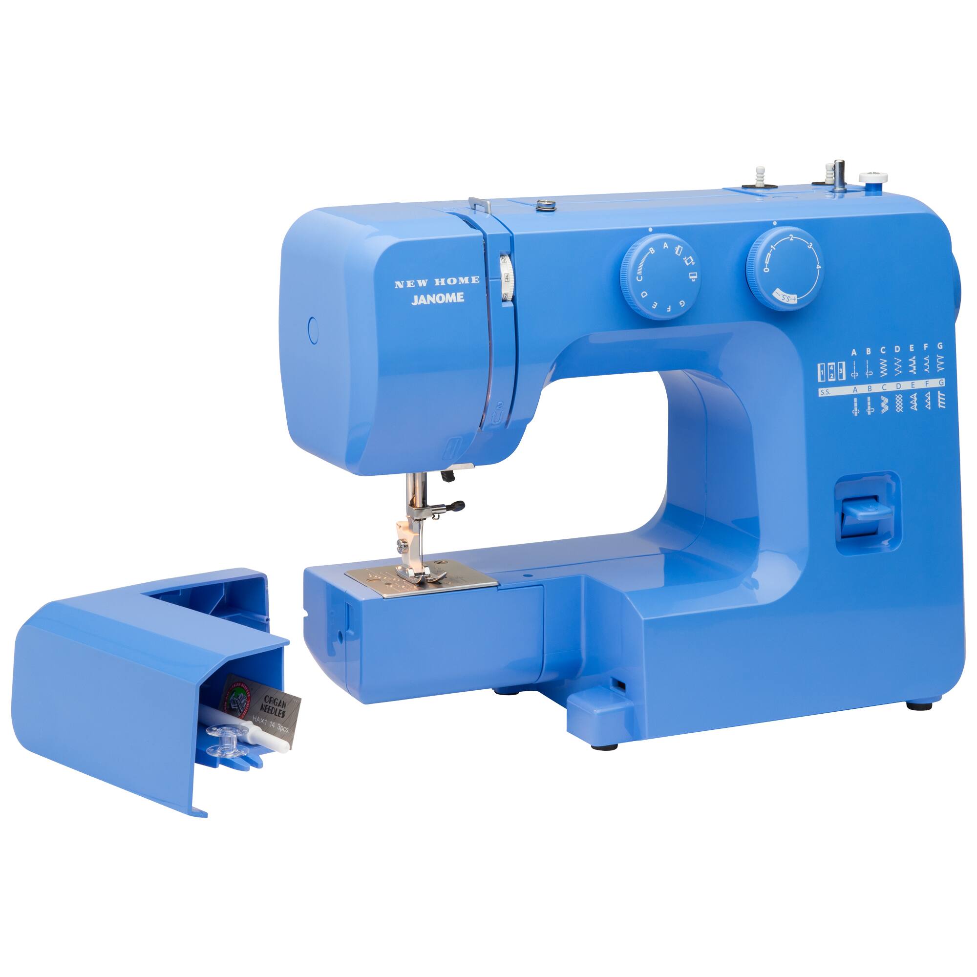 Janome® Blue Couture Easy-to-Use Sewing Machine