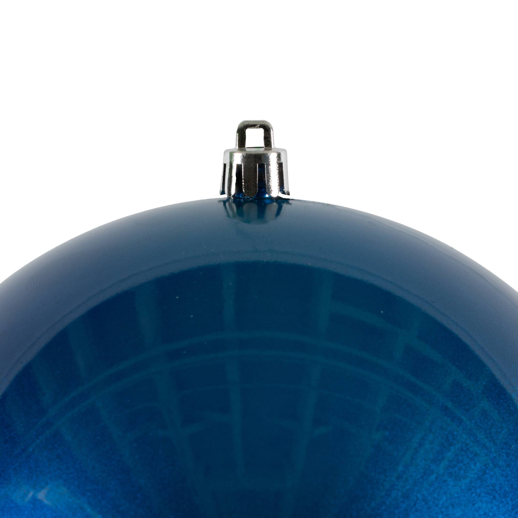Vickerman Blue Candy Ball Ornament, 4ct.