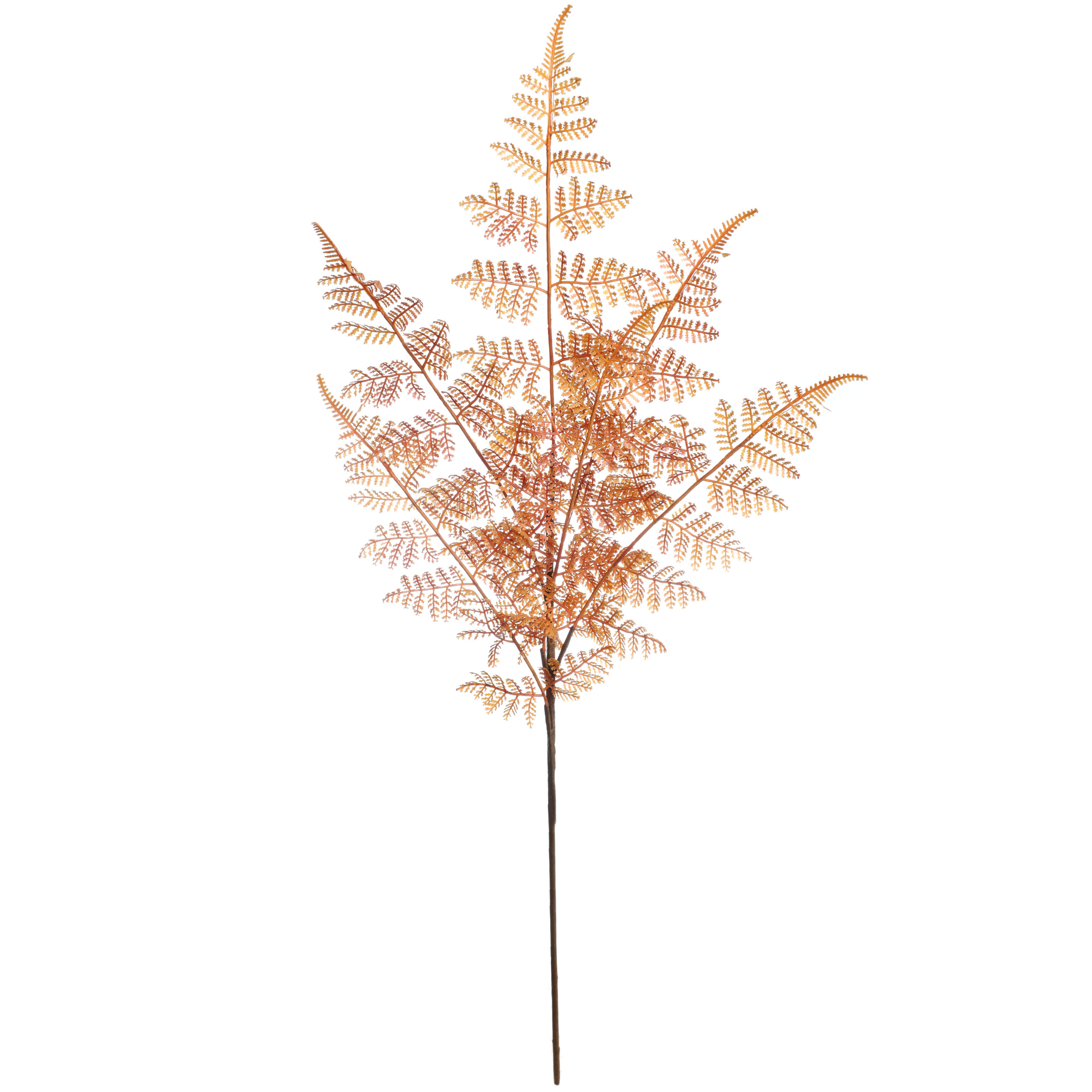 34" Orange Fern Leaf Stem by Ashland®