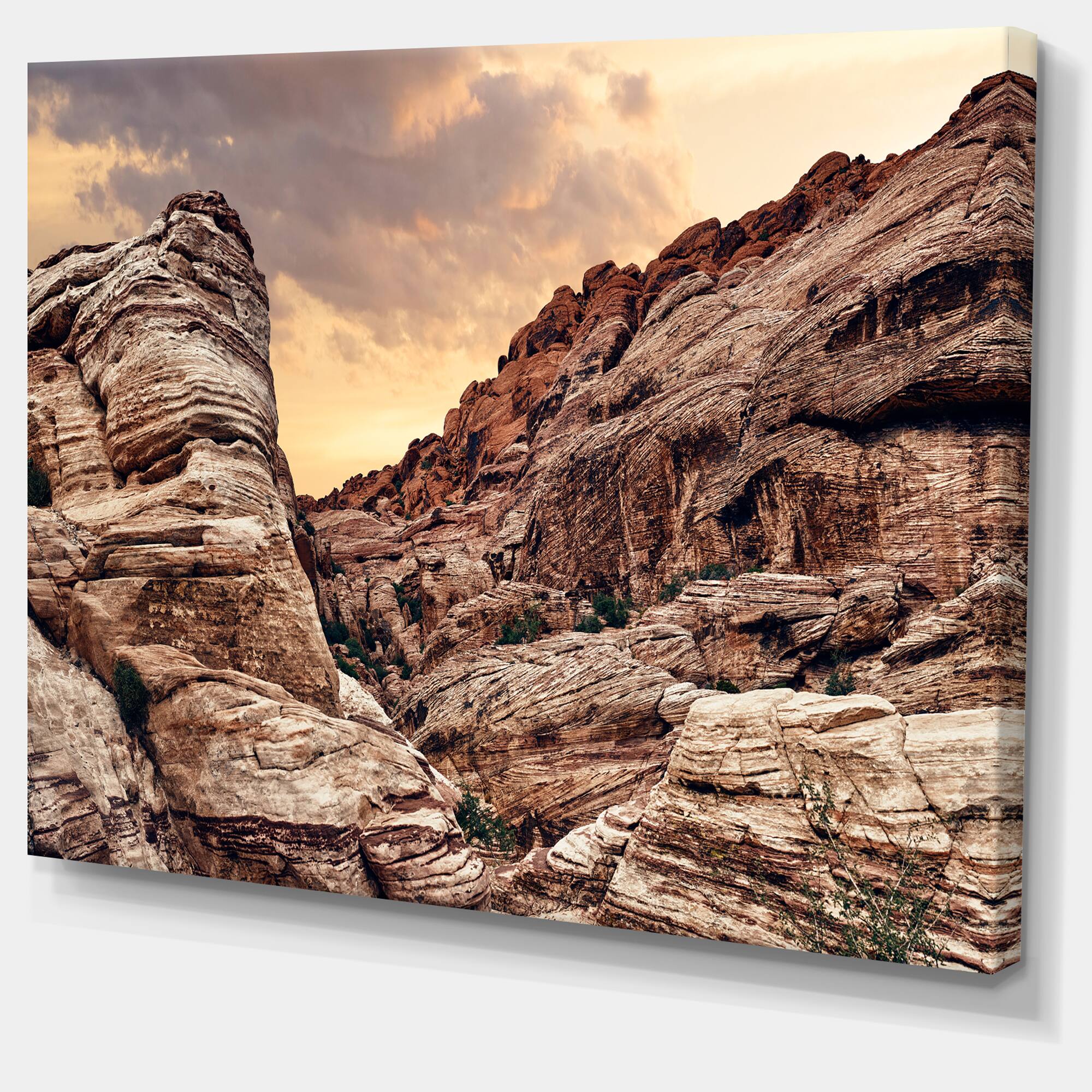 Designart - Scenic Red Rock Canyon in Nevada