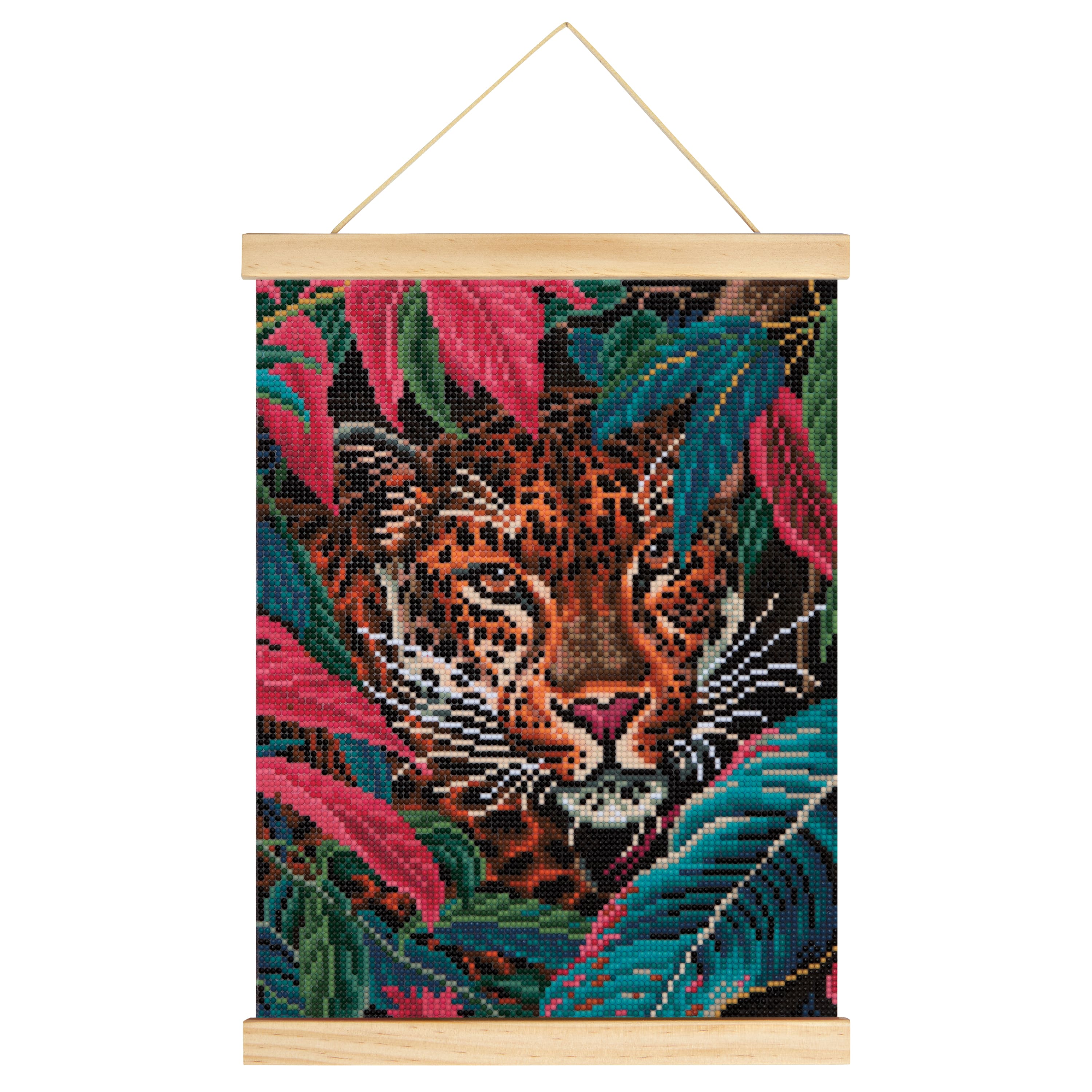 11" x 14" Leopard Diamond Art Kit by Make Market®