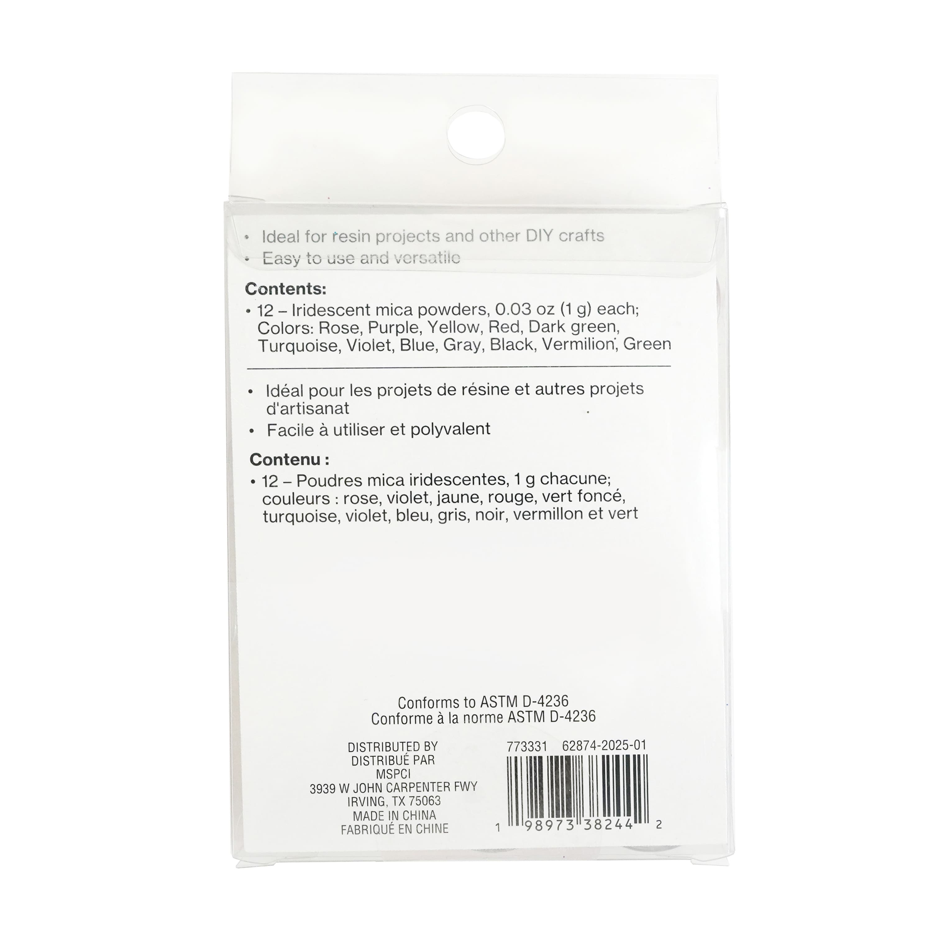Iridescent Resin Powder Mix-Ins, 12ct. by Craft Smart™