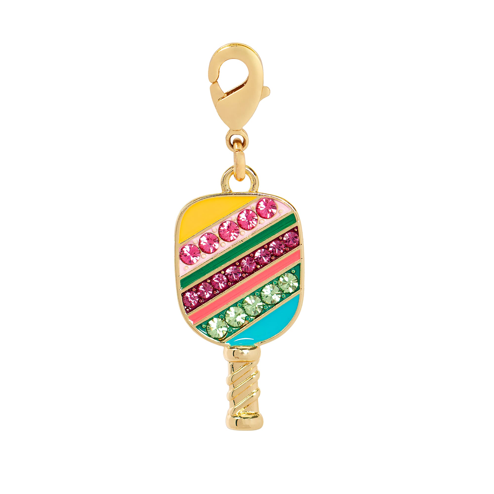 Pickleball Paddle Austrian Crystal Charm by Bead Landing™