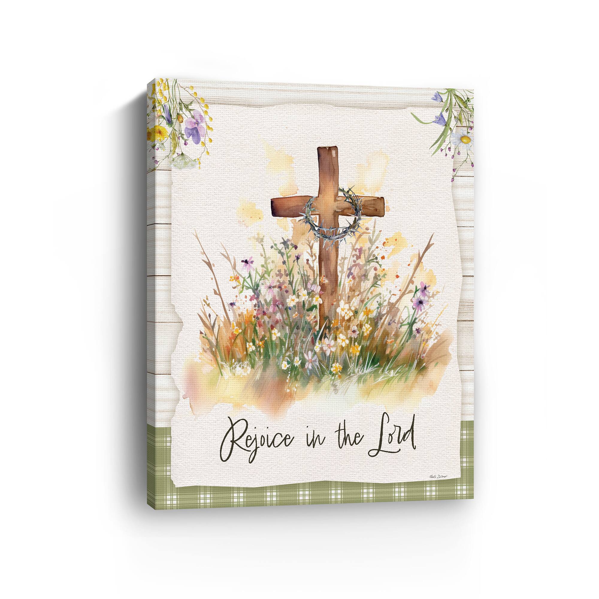 Lumaprints Rejoice in the Lord Canvas Giclée Art