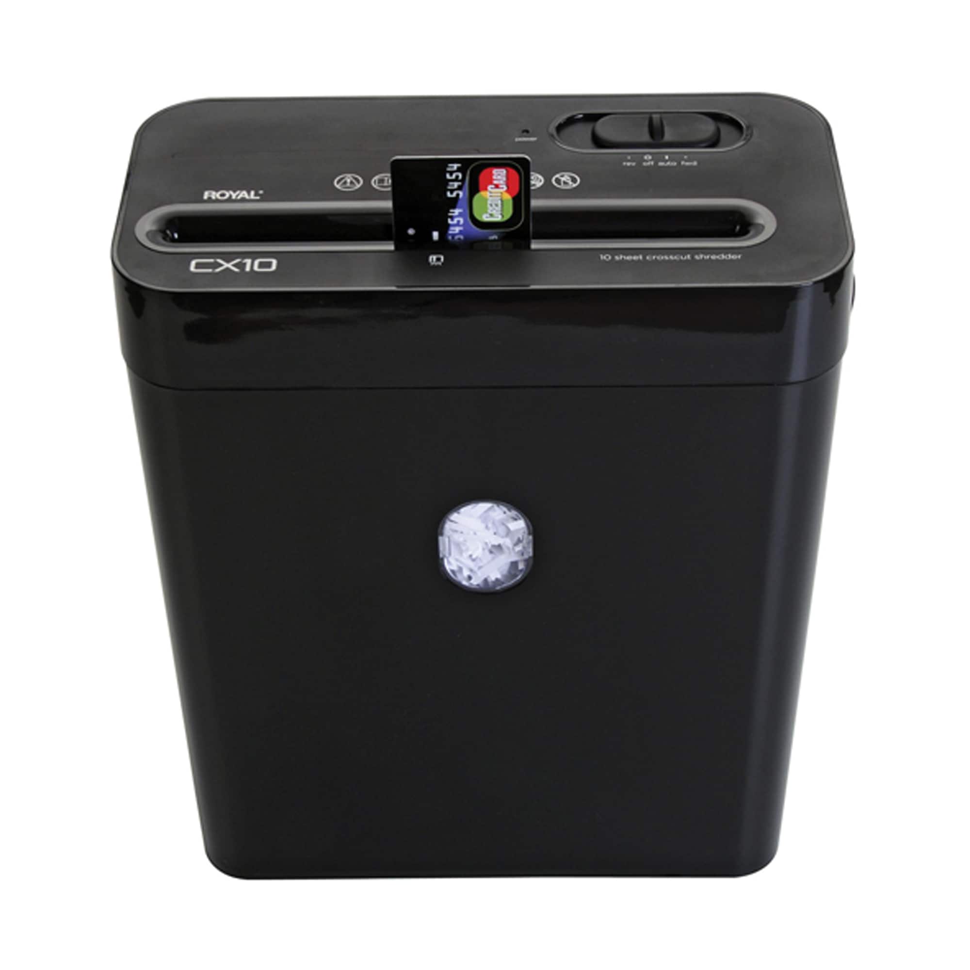 Royal® CX10 Crosscut Shredder