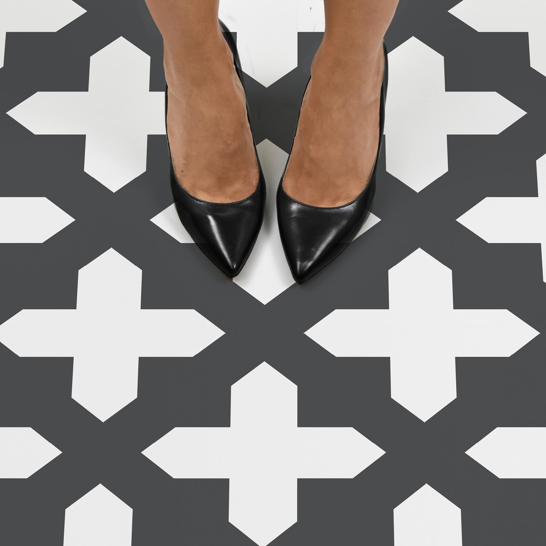 FloorPops Nordic Peel & Stick Floor Tiles