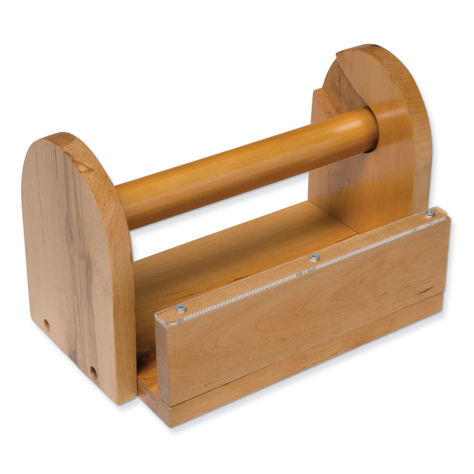 6 Pack: Creativity Street® Natural Wood Masking Tape Holder