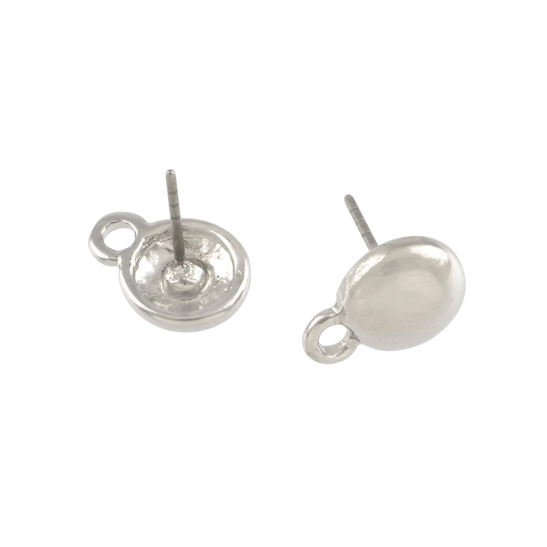 12 Packs: 14 ct. (168 total) 8mm Earring Posts by Bead Landing™