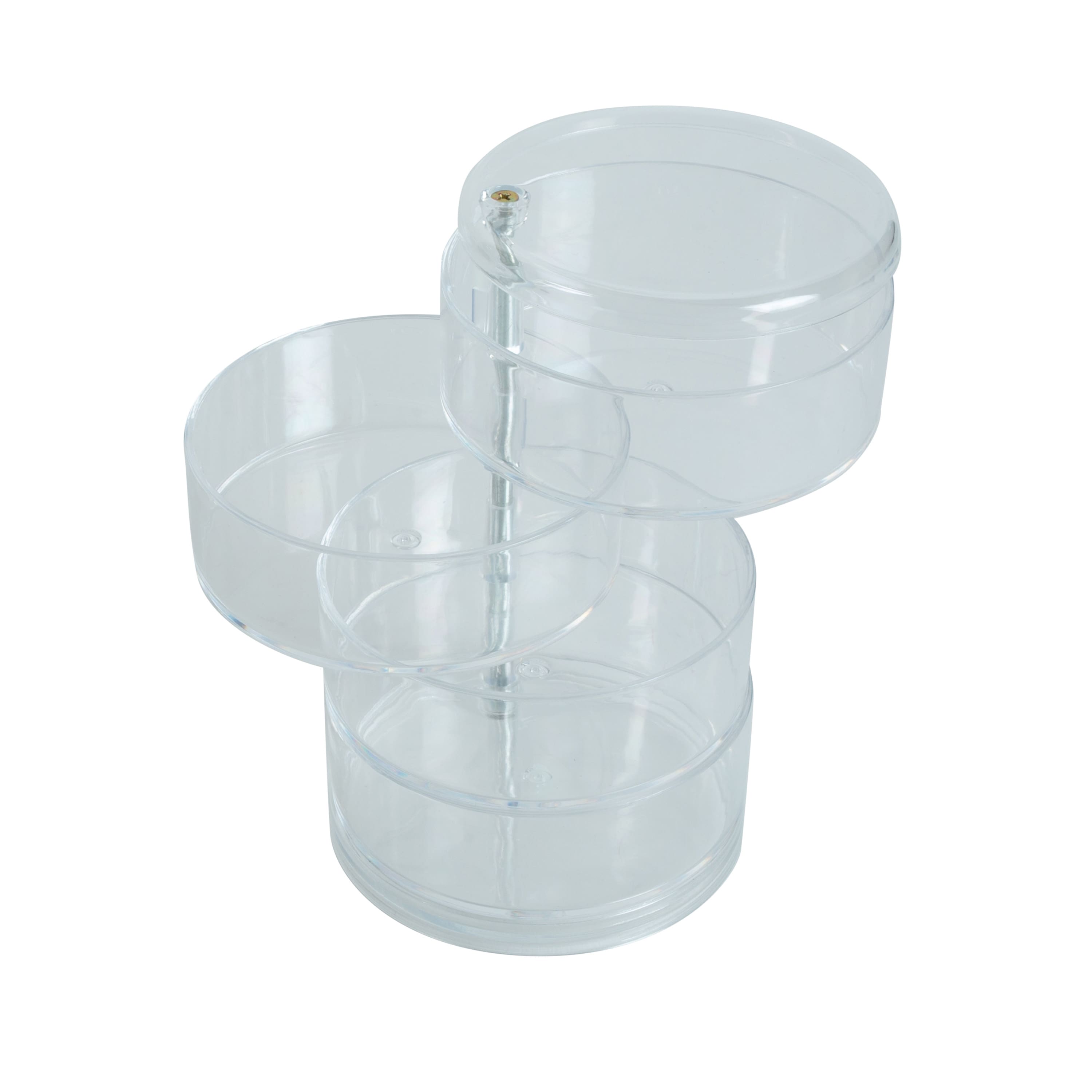 Simplify 7" Swivel Cosmetic & Jewelry 4 Tier Holder