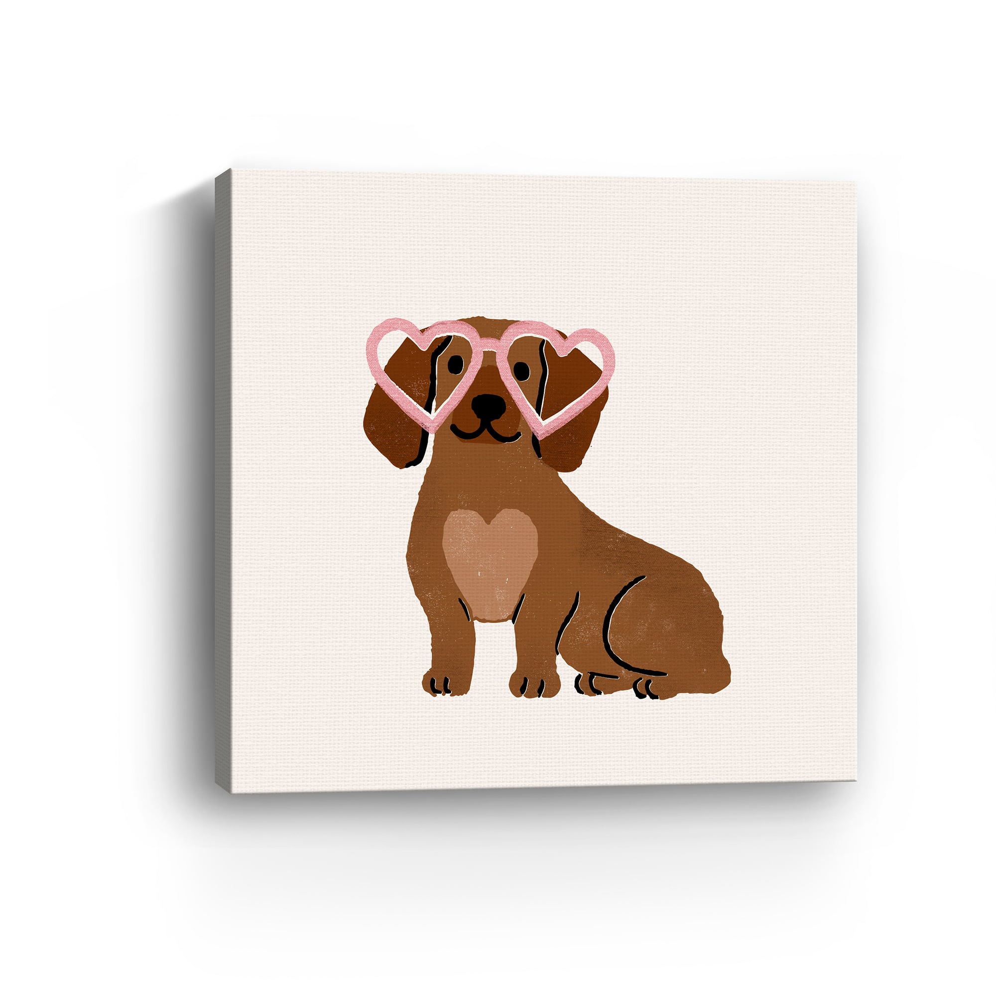 Little Legs Big Heart VI Canvas Giclée Art