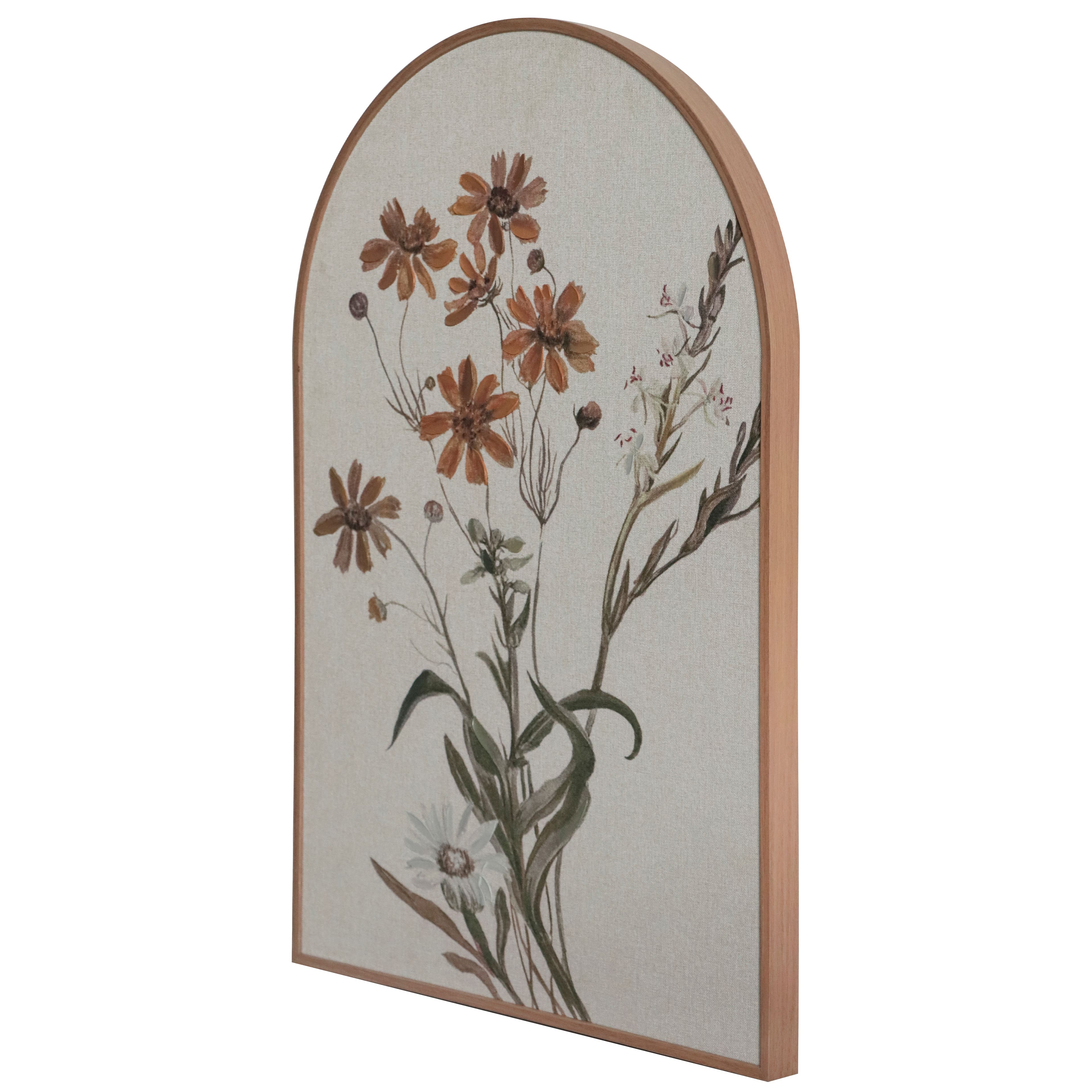 16" x 24" Rust Blossoms Wall Décor by Ashland®