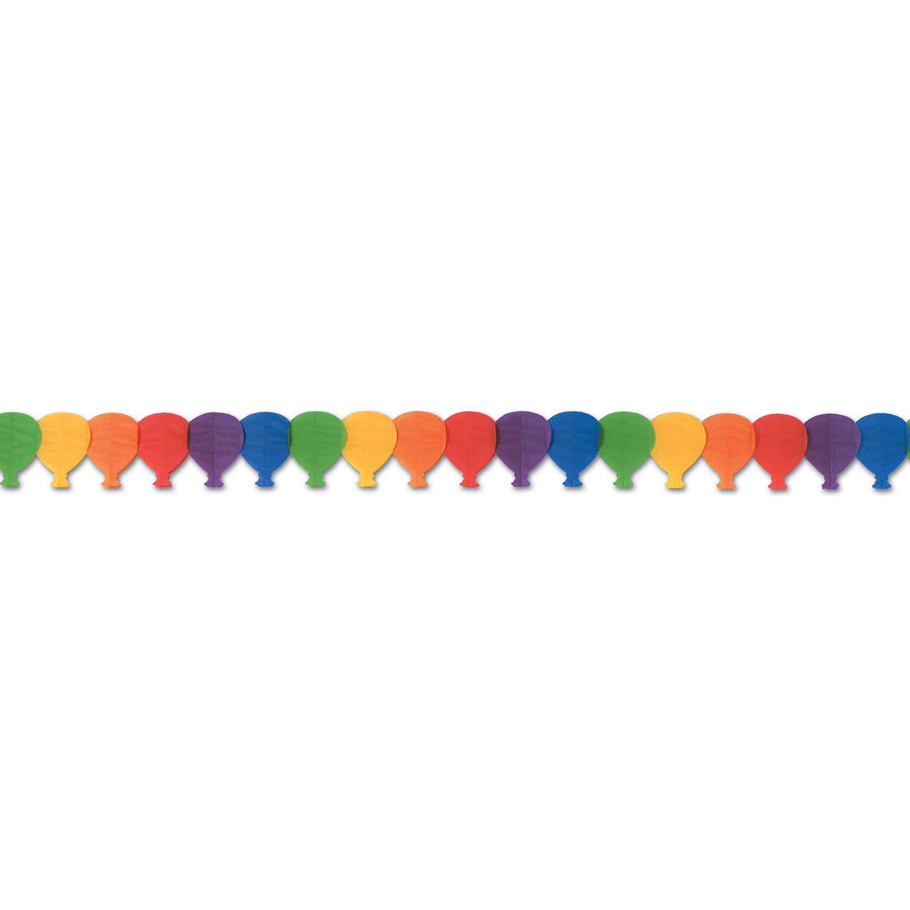 Beistle 5.5" x 12ft. Balloon Garlands, 2ct.