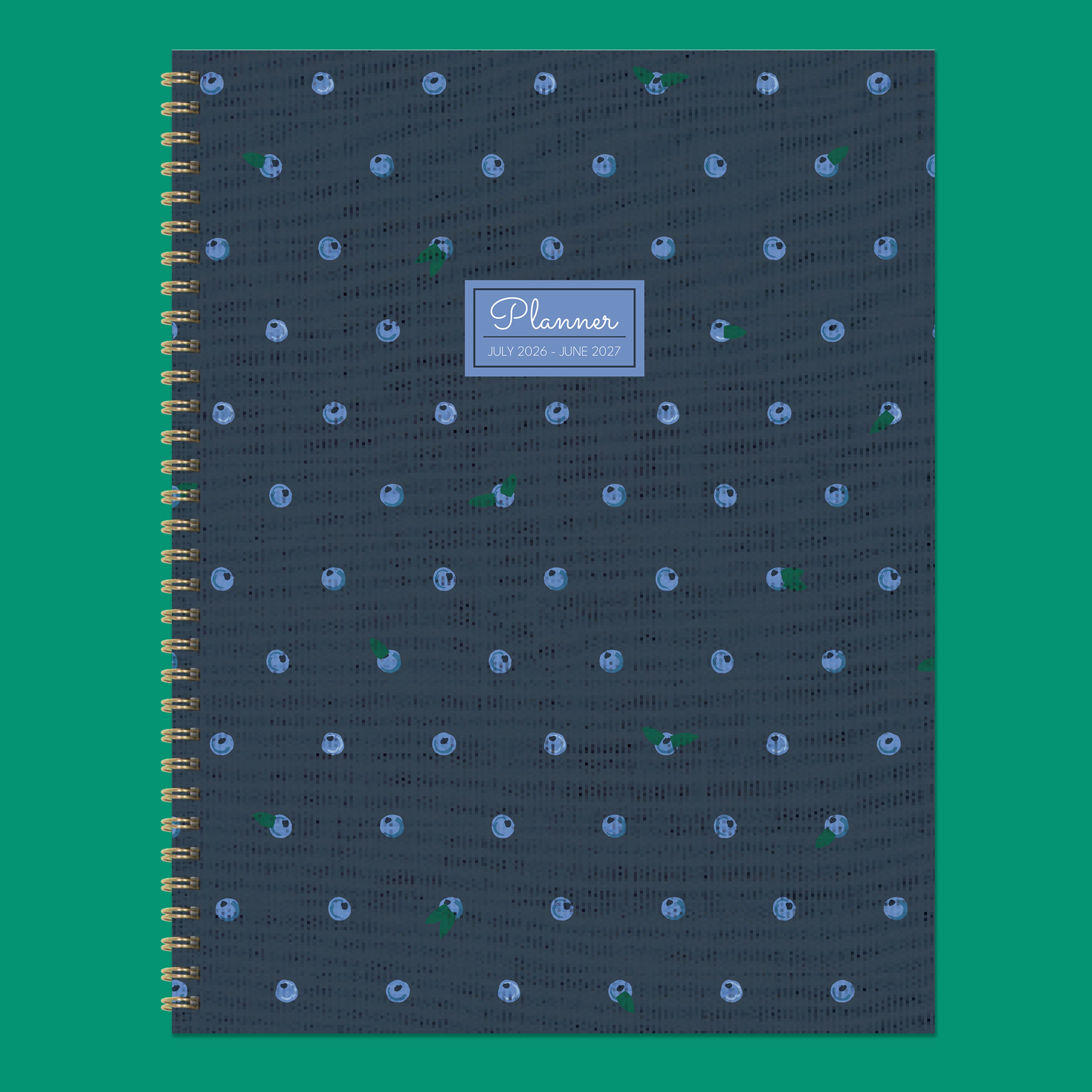 TF Publishing Large Very Blue Berry Weekly Monthly Planner