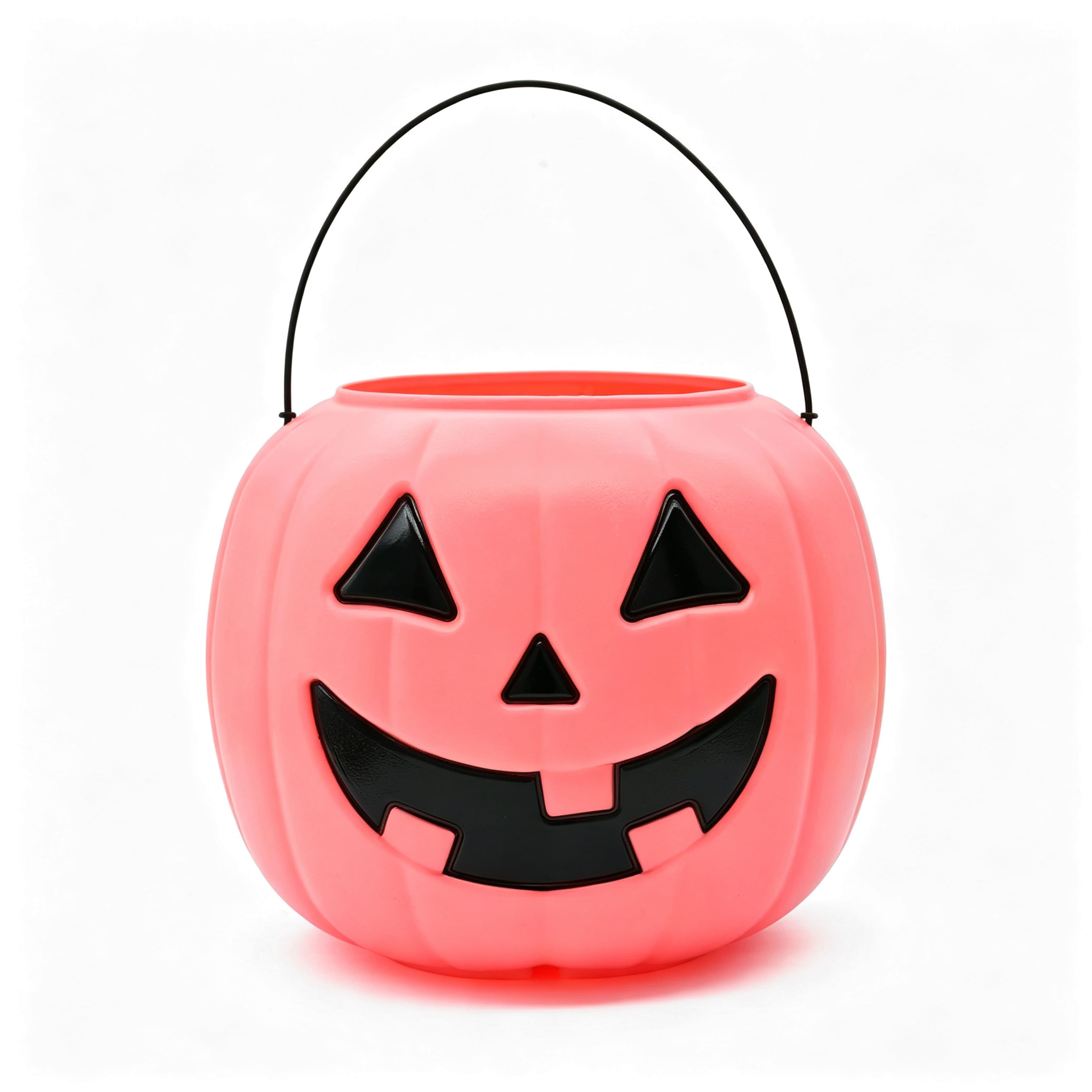 Halloween Pink Jack-o'-Lantern Bucket by Creatology™