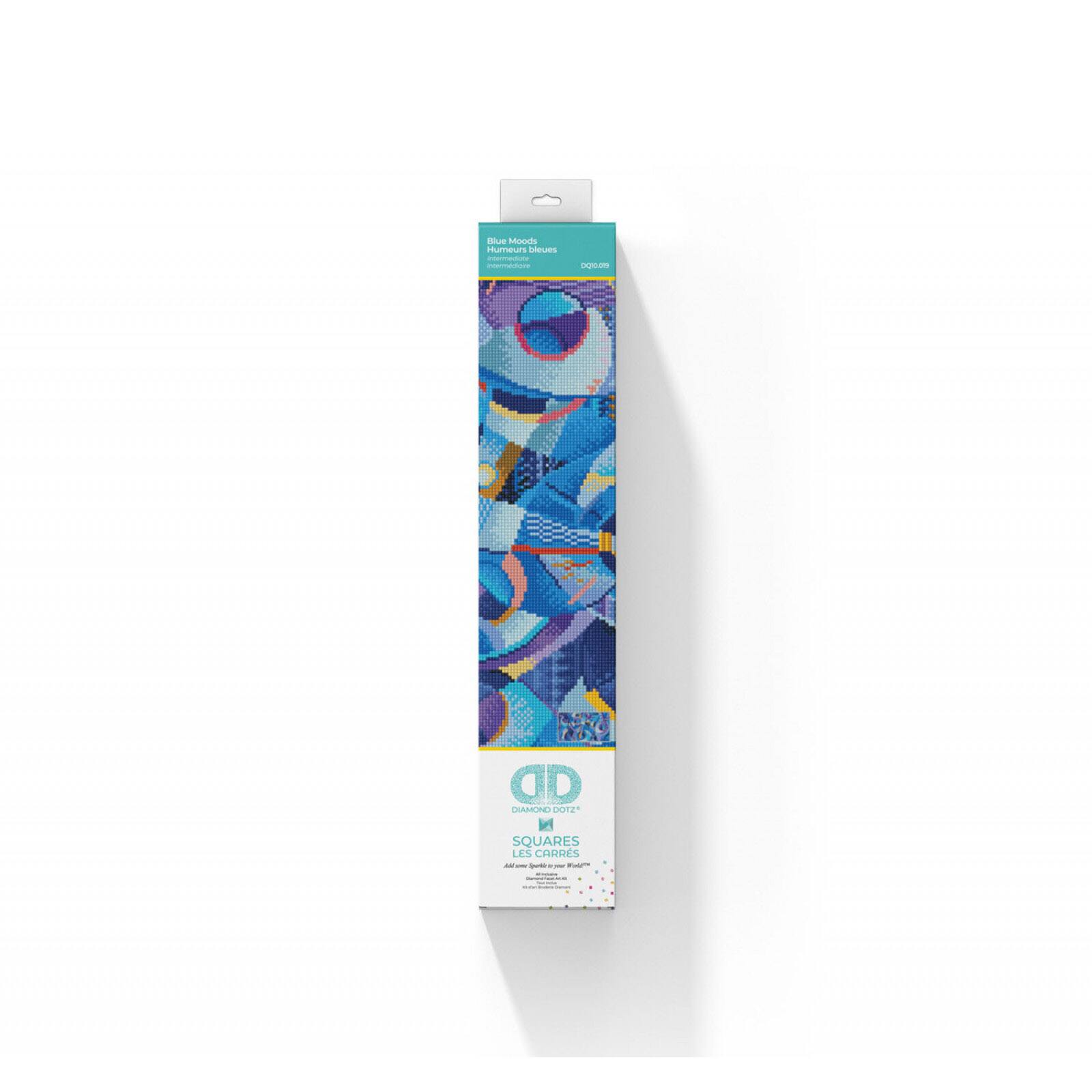Diamond Dotz® Intermediate Blue Moods Diamond Art Painting Kit