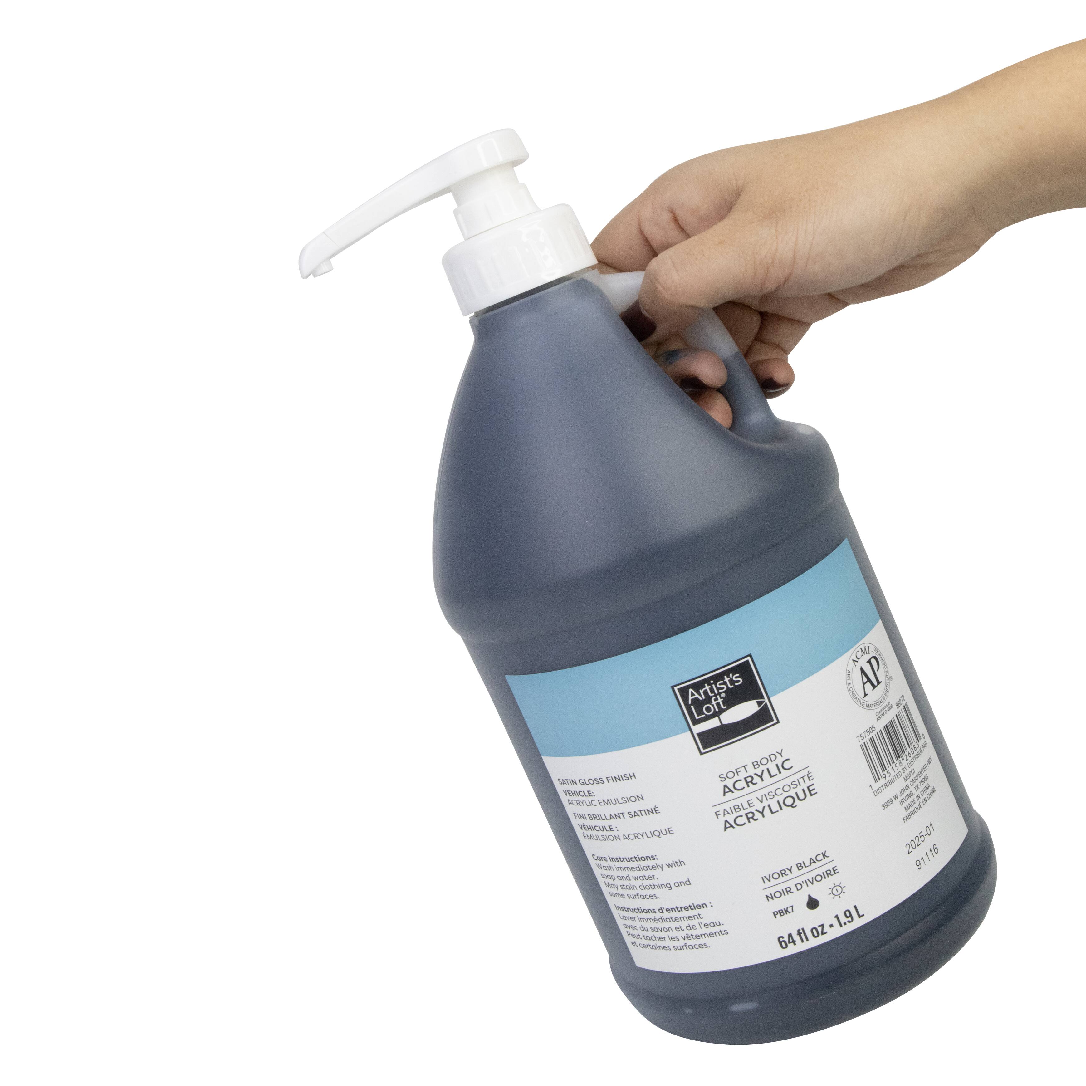6 Pack: 64oz. Soft Body Acrylic Paint by Artist's Loft®