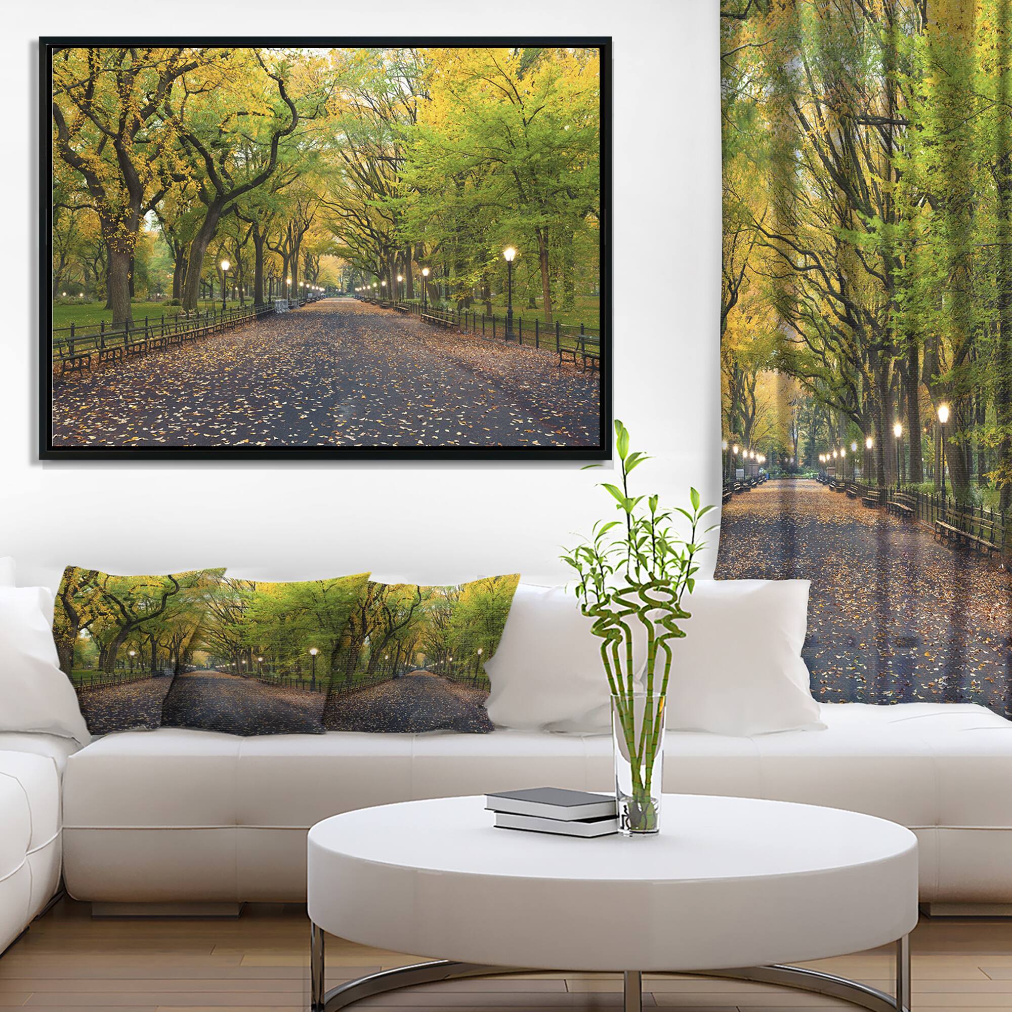 Designart - The Mall Area in Central Park