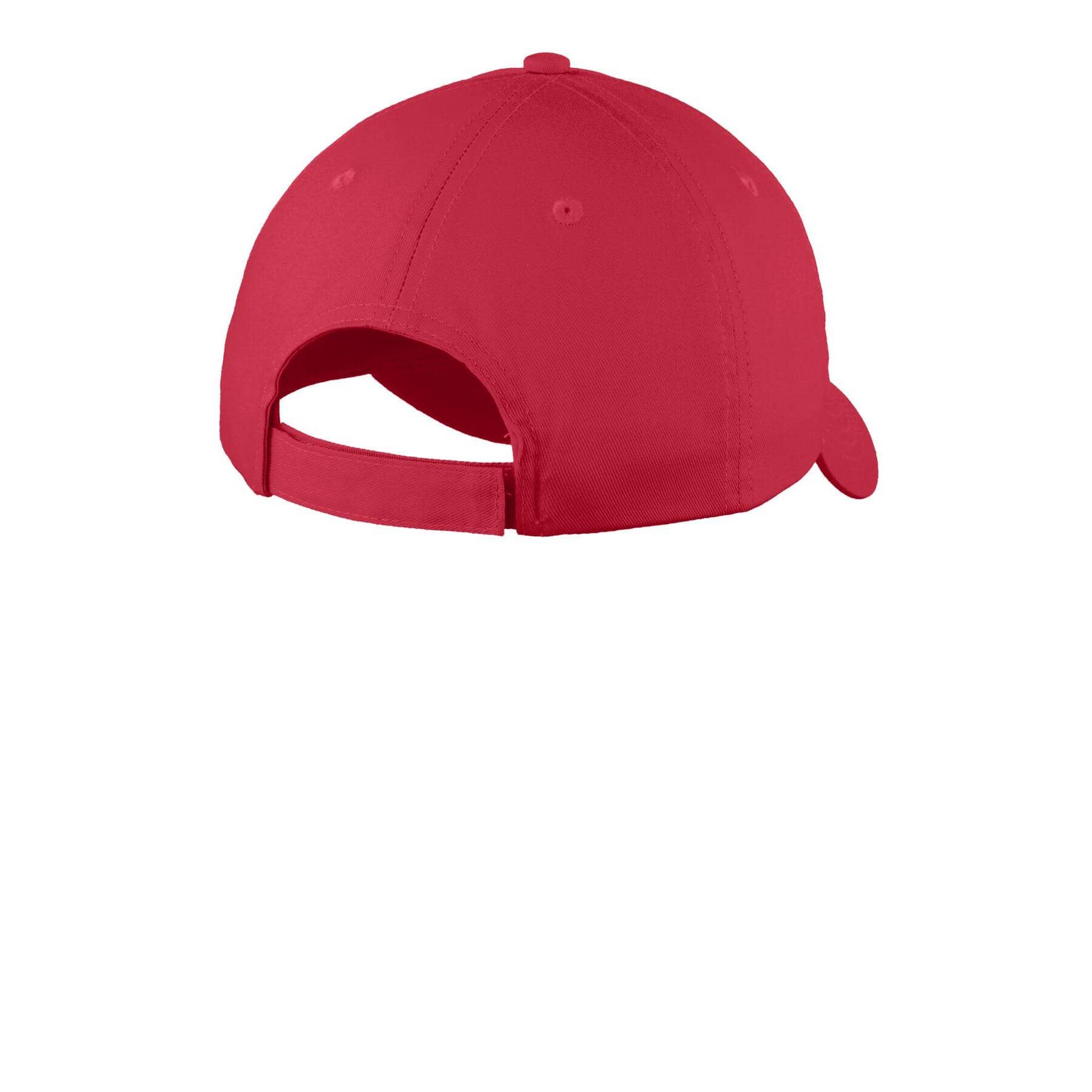Port & Company® Six-Panel Unstructured Twill Cap