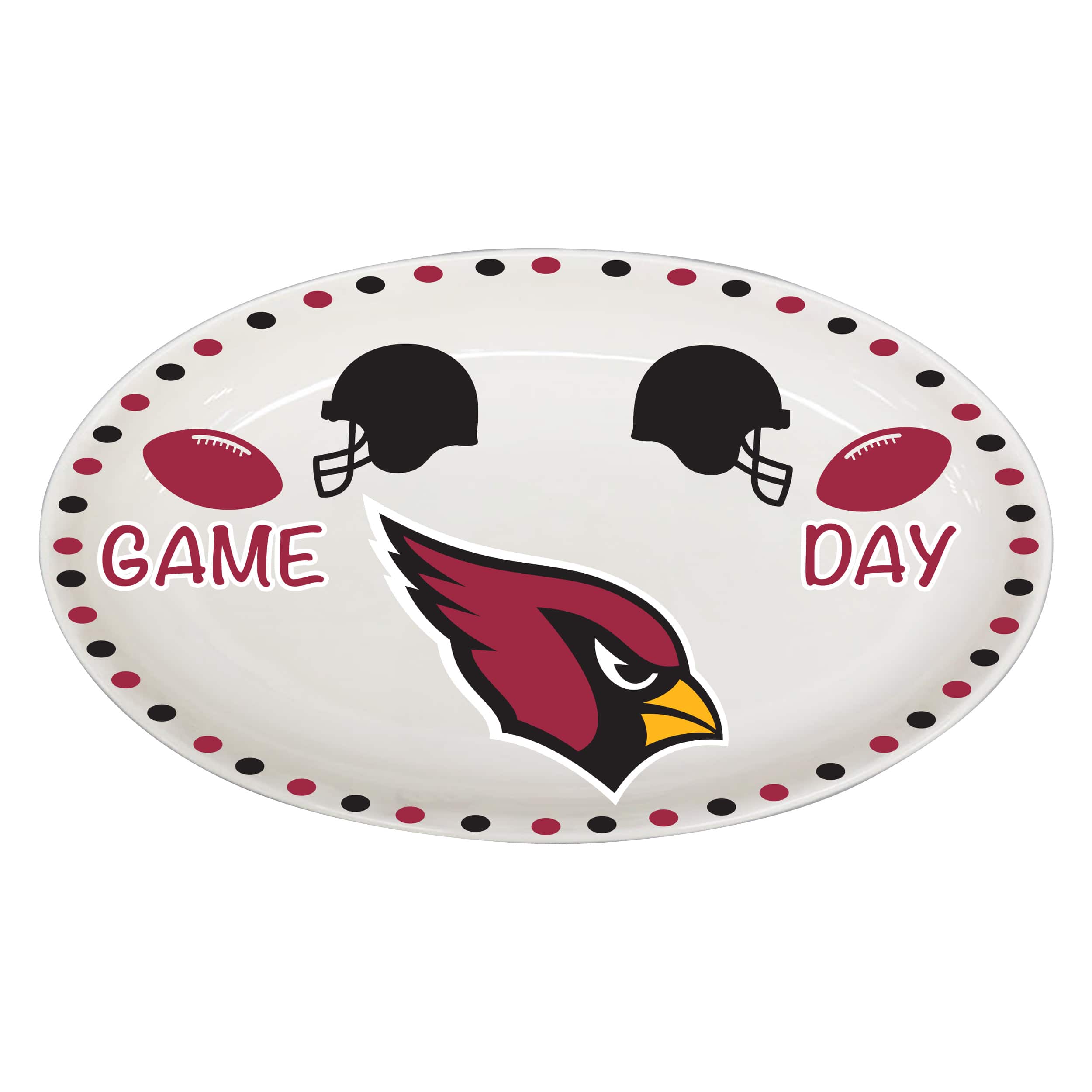 The Memory Company NFL Gameday Oval Platter