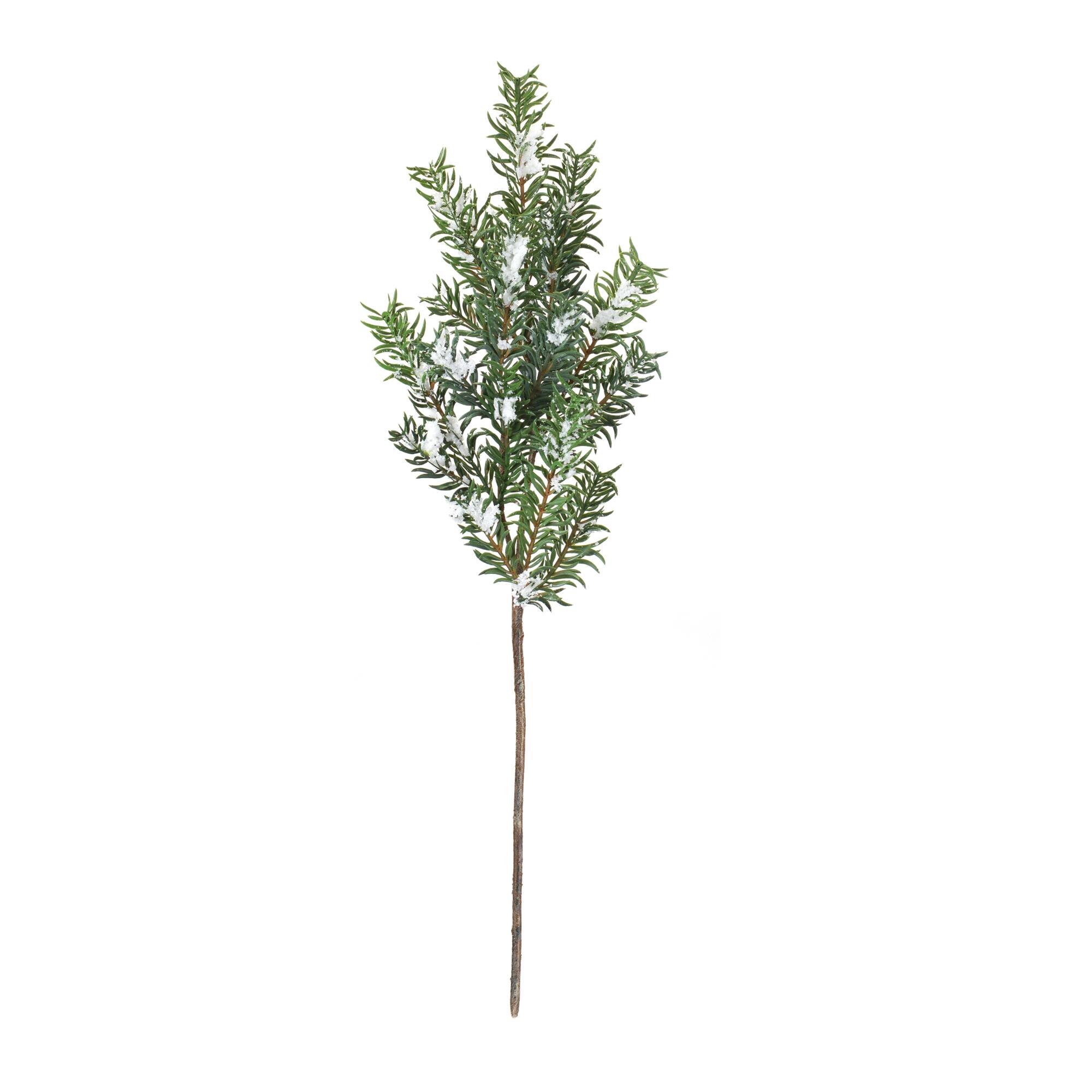 30" Snowy Pine Leaf Sprays, 6ct.