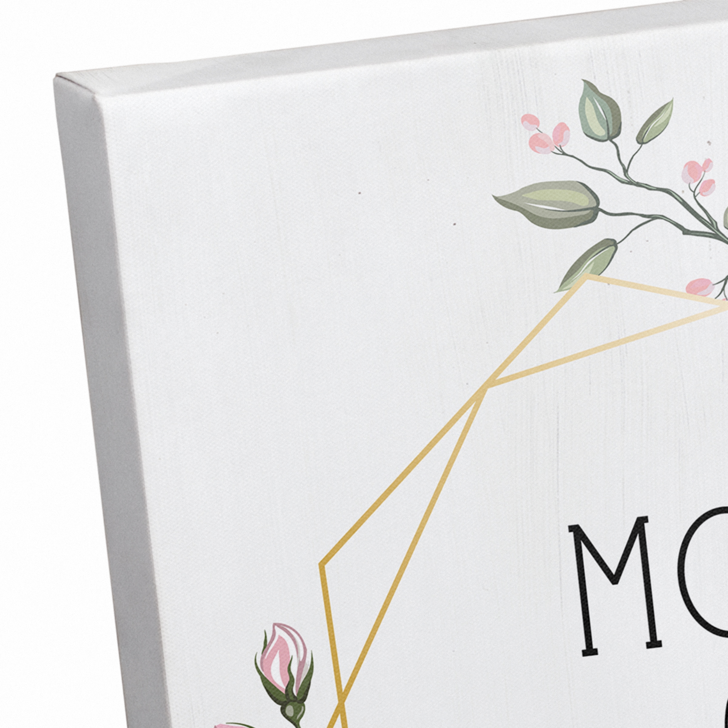 Mom First, Friend Forever Canvas Wall Art