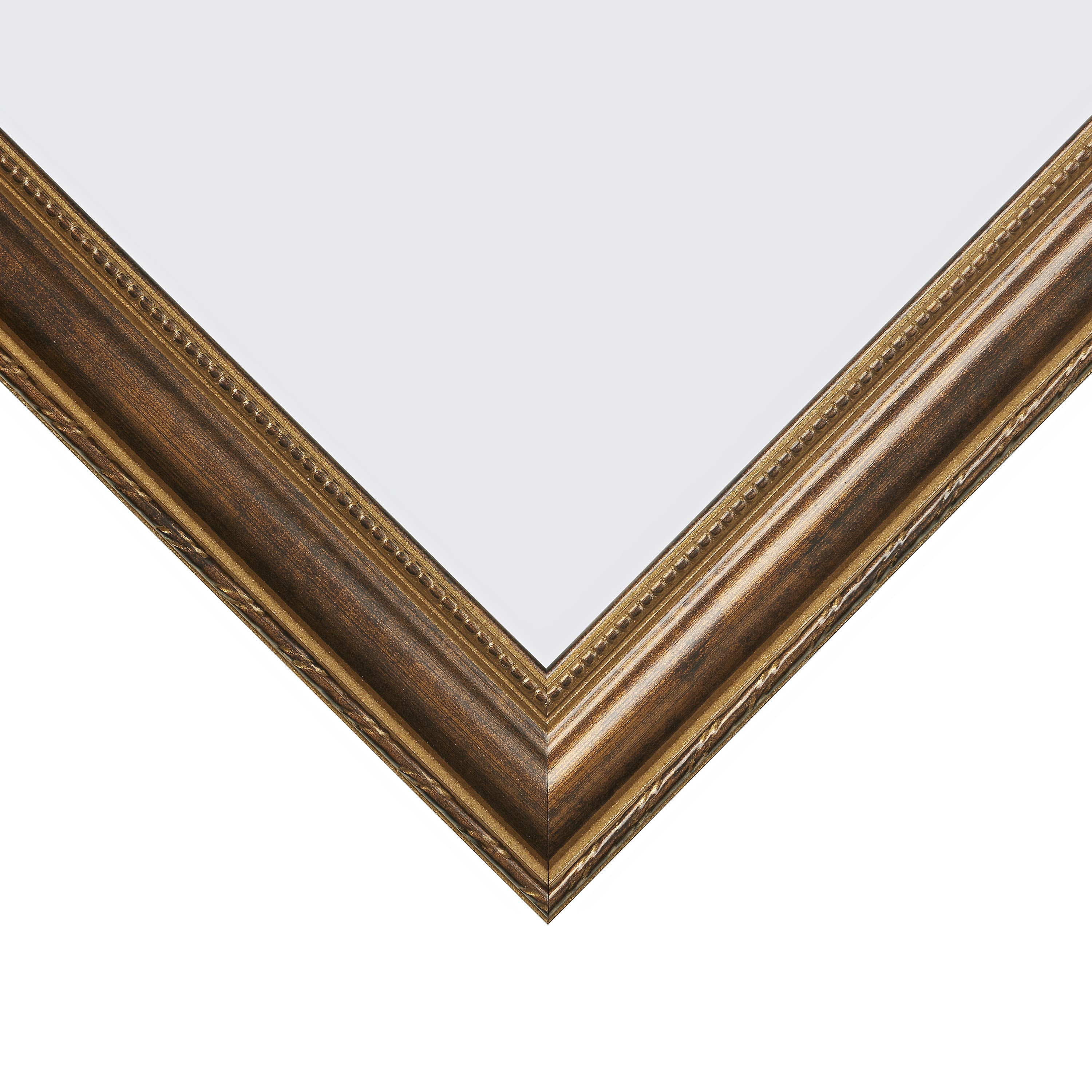 Craig Frames 4 Pack: Victoria Ornate Bronze Picture Frame with Mat