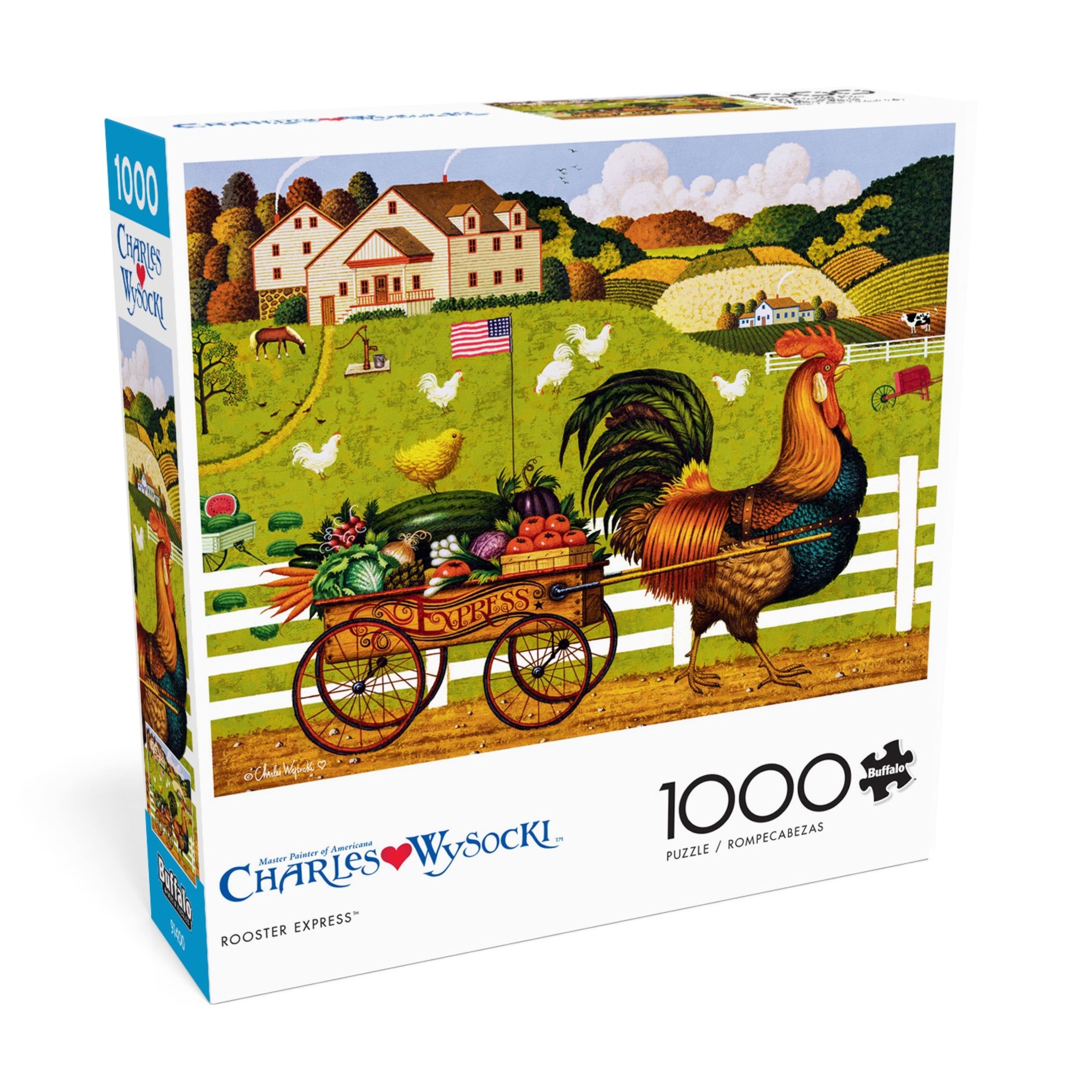 Assorted Charles Wysocki™ 1,000 Piece Puzzle