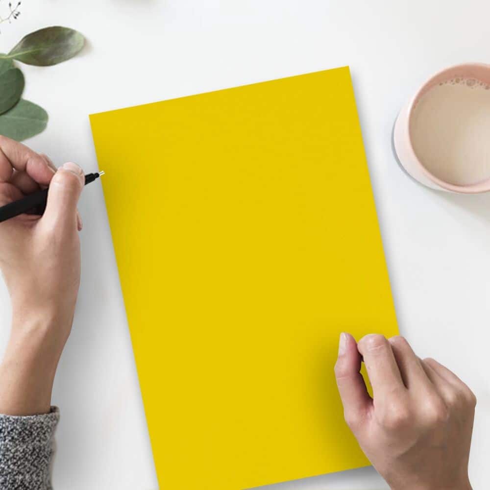 JAM Paper Bright Hue 8.5" x 14" 24lb. Recycled Colored Legal Paper, 100 Sheets