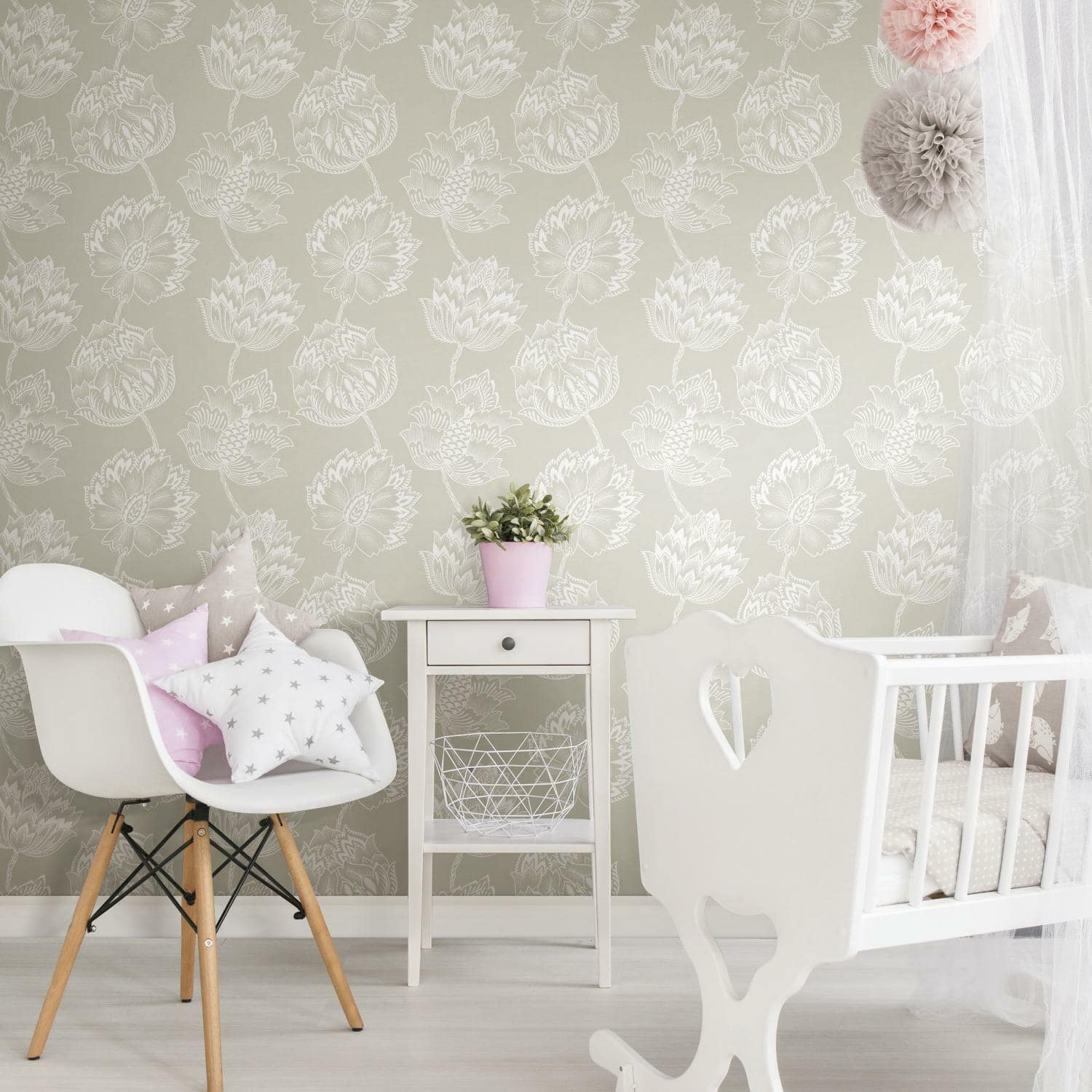 RoomMates Batik Jacobean Peel & Stick Wallpaper