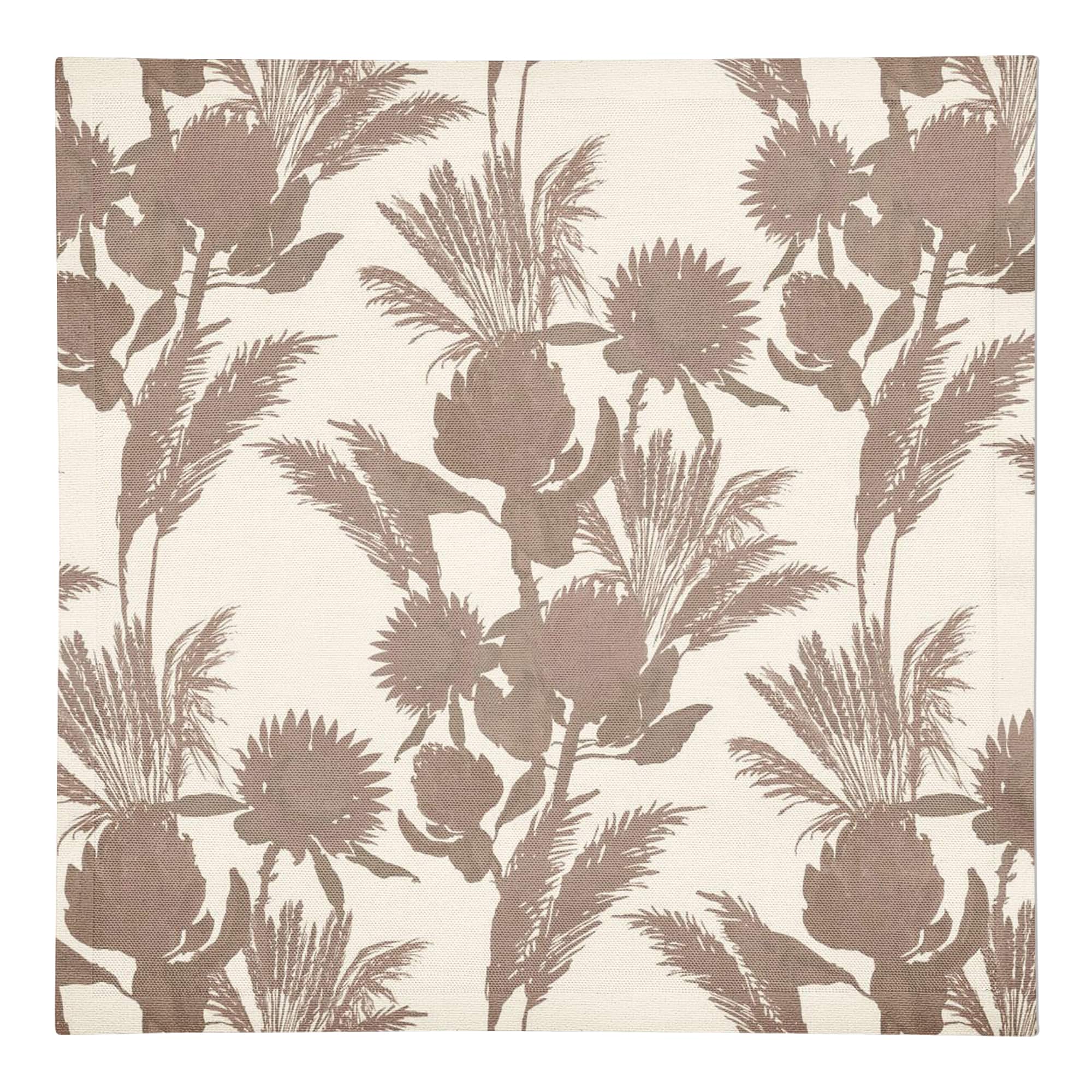 Tonal Protea Blooms Cotton Twill Napkin