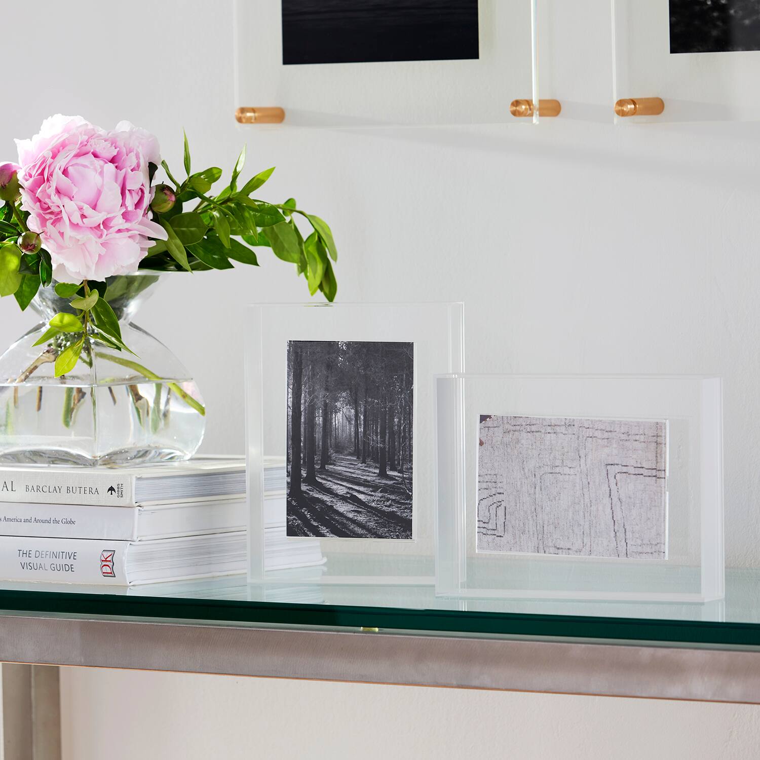 Wexel Art Frost Float Frame with Magnetic Photo Holder