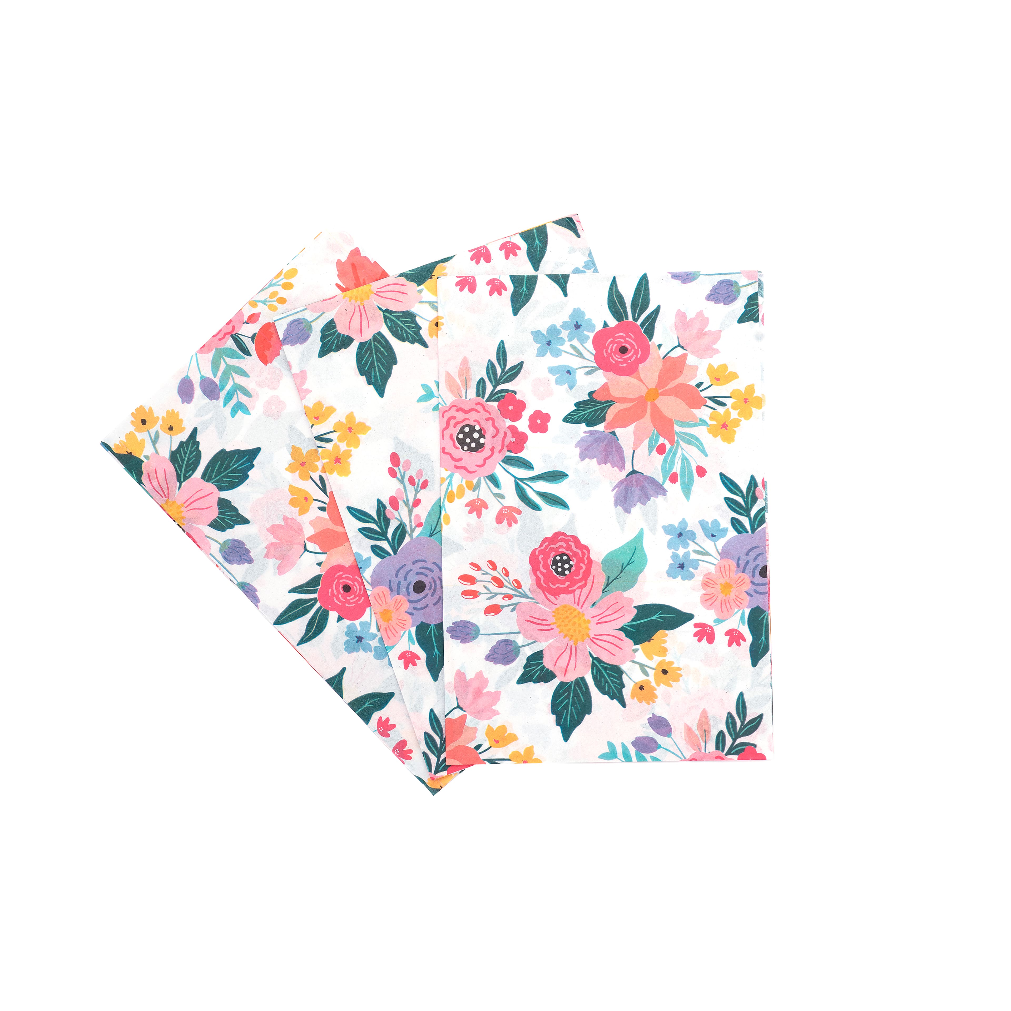 Pink Floral Tissue Paper Sheets, 12ct. by Celebrate It™