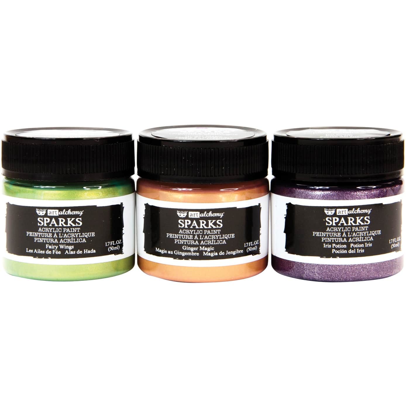 Finnabair® Art Alchemy Sparks Carnival Acrylic Paint Set