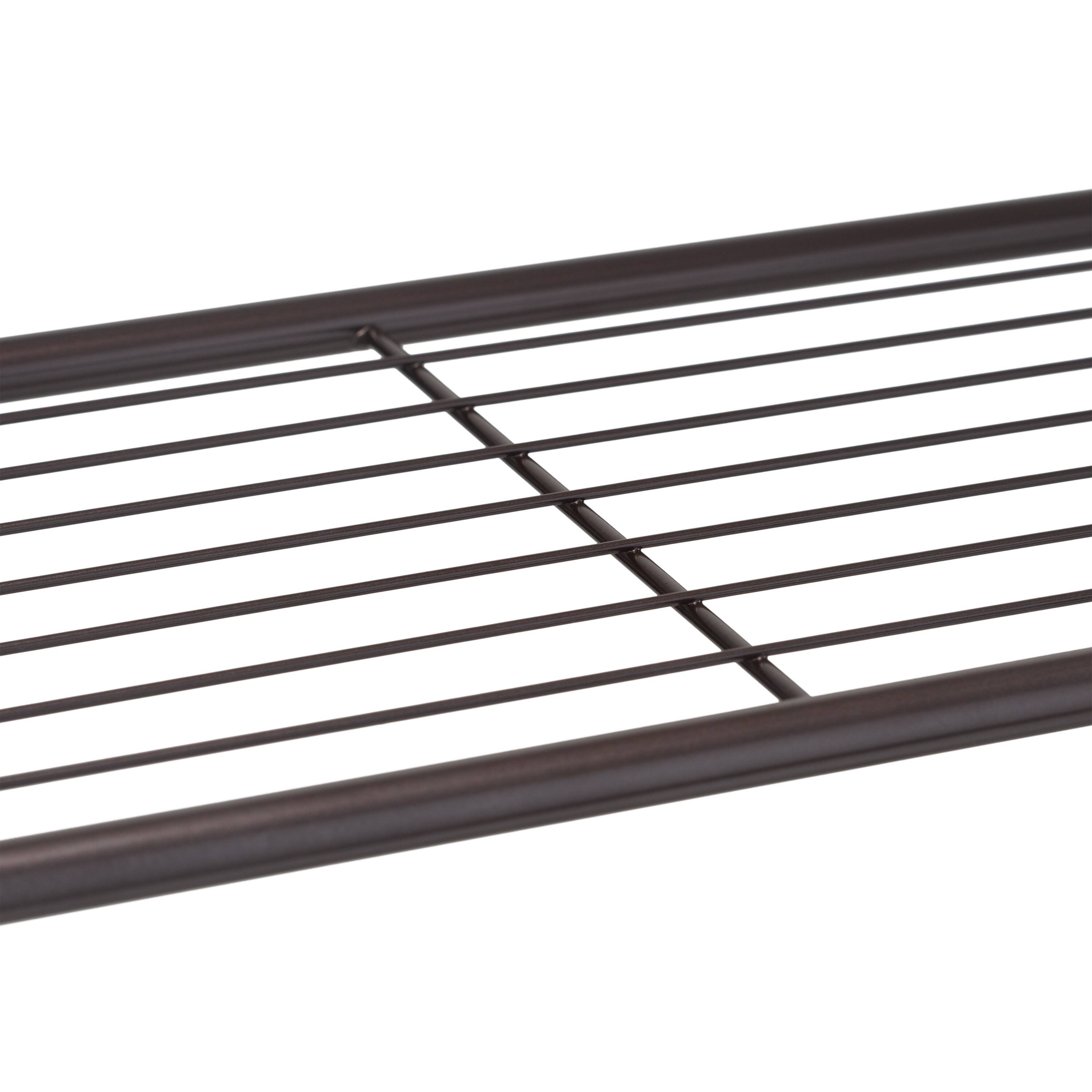 Organize It All 30" Belgium Oil Rubbed Bronze 3-Tier Shelving Tower