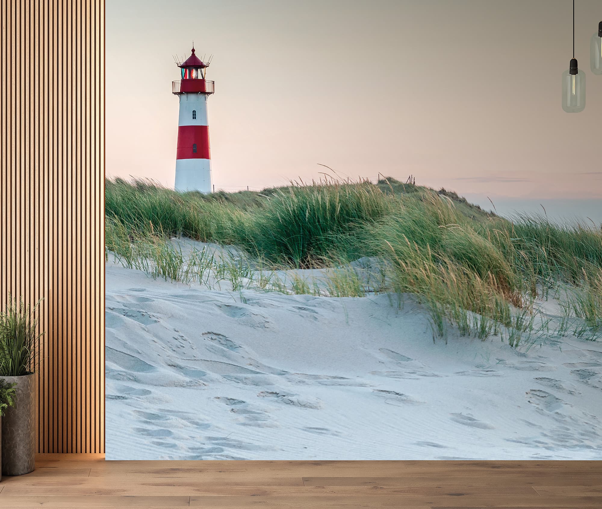 Designs Direct Lighthouse Dunes Wall Mural