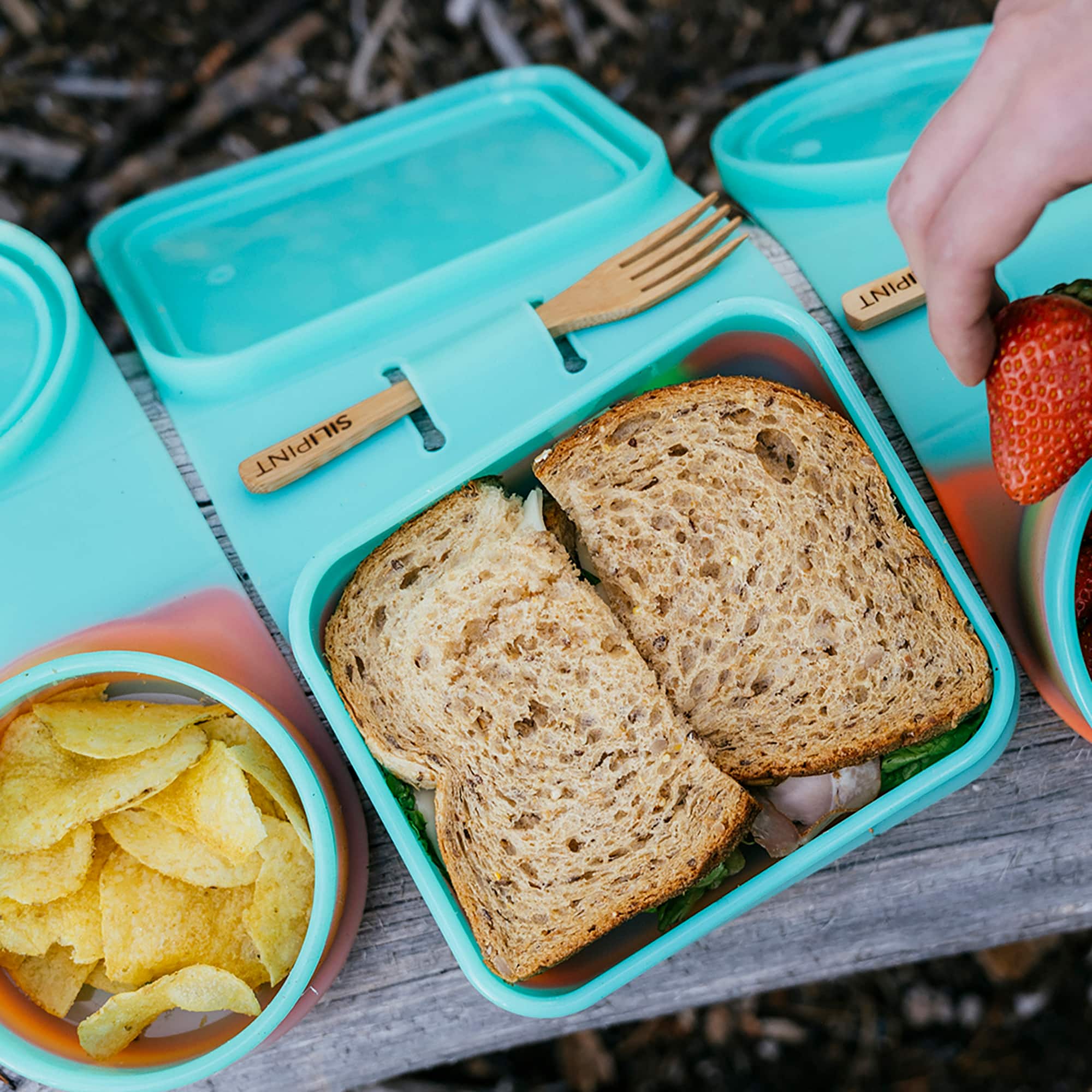 Silipint® Sandwich Size Silicone Go Go Bowls