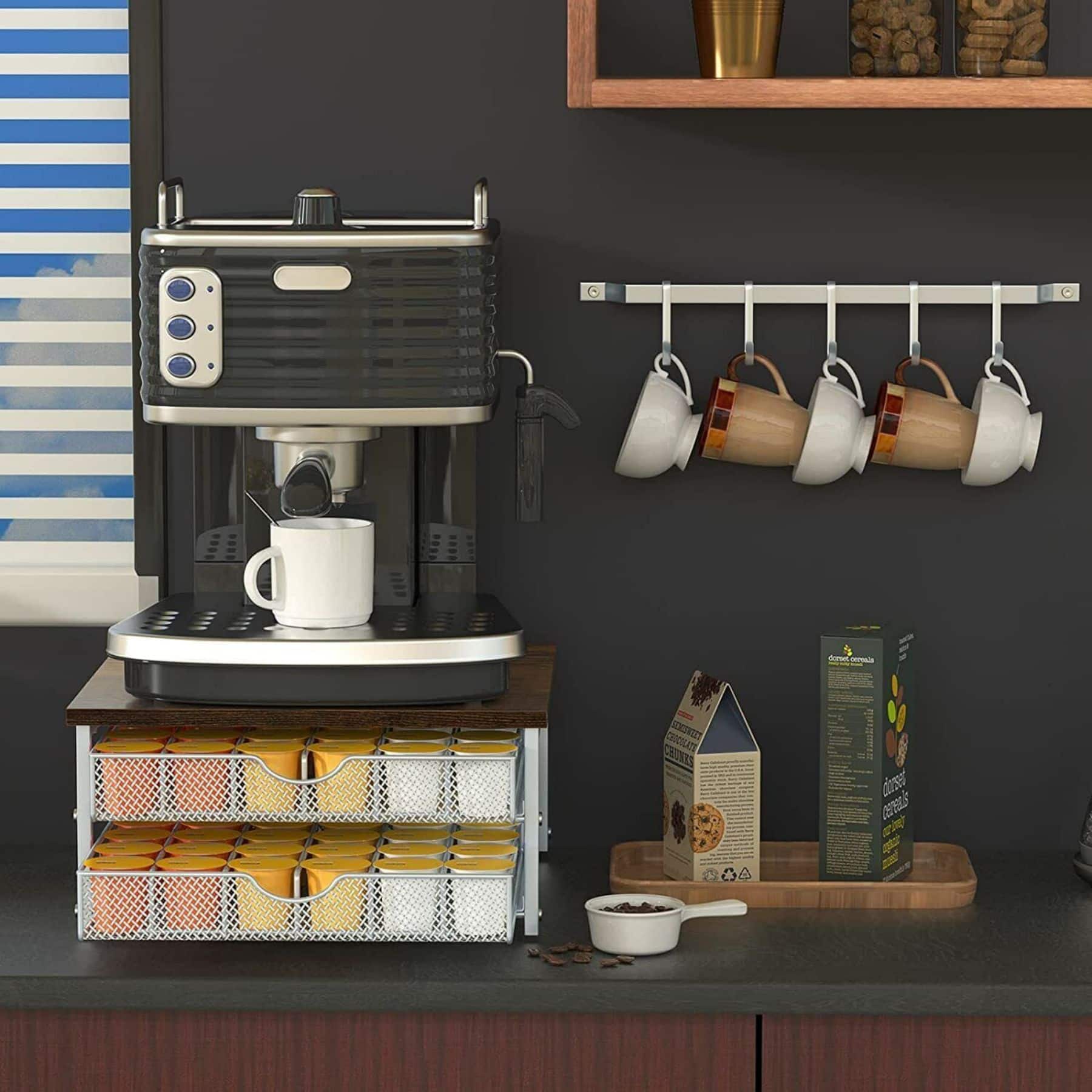NEX™ 2-Tier 72-Pod Capacity Organizer for K-Cup Coffee Pods