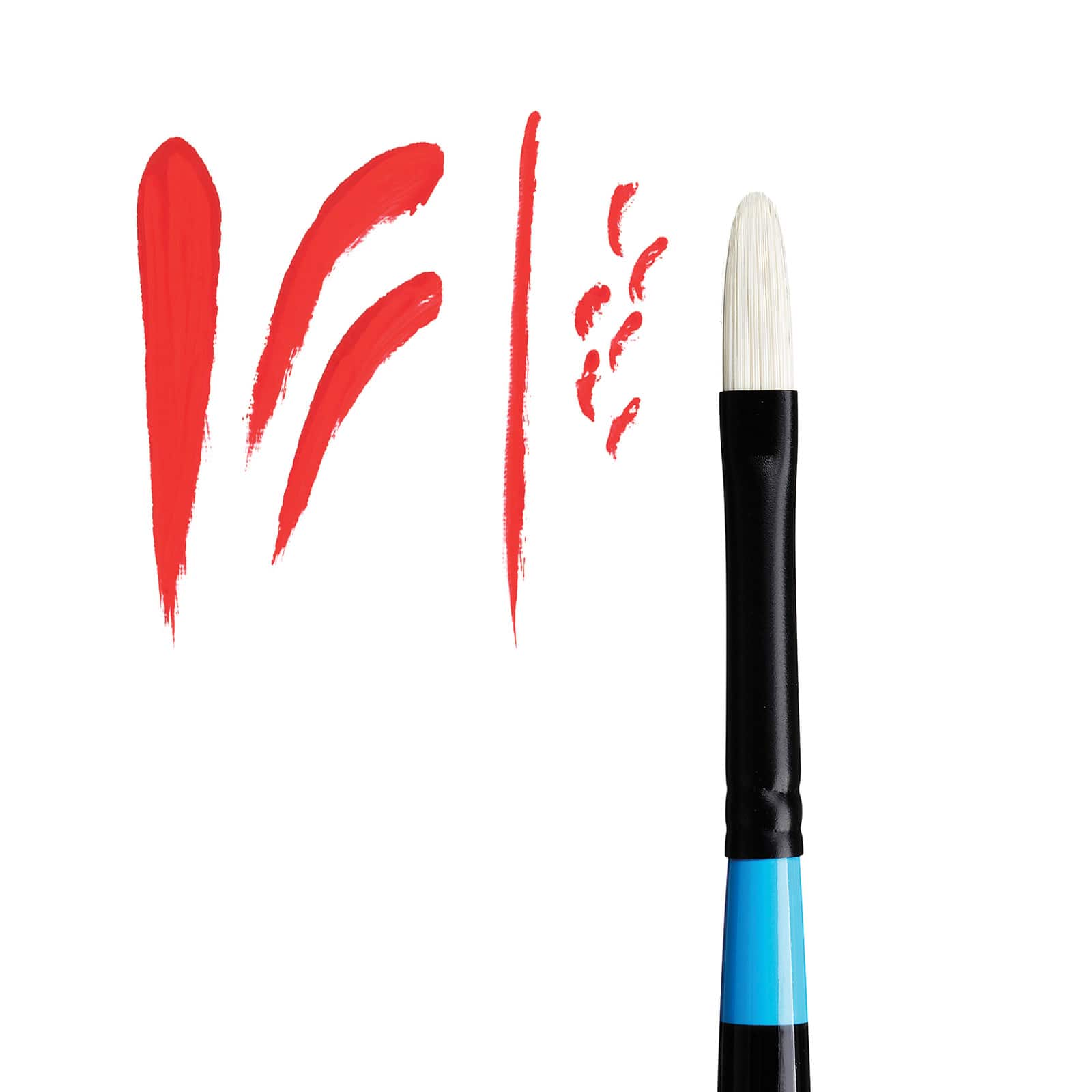 12 Pack: Princeton™ Aspen™ Series 6500 Long Handle Filbert Brush