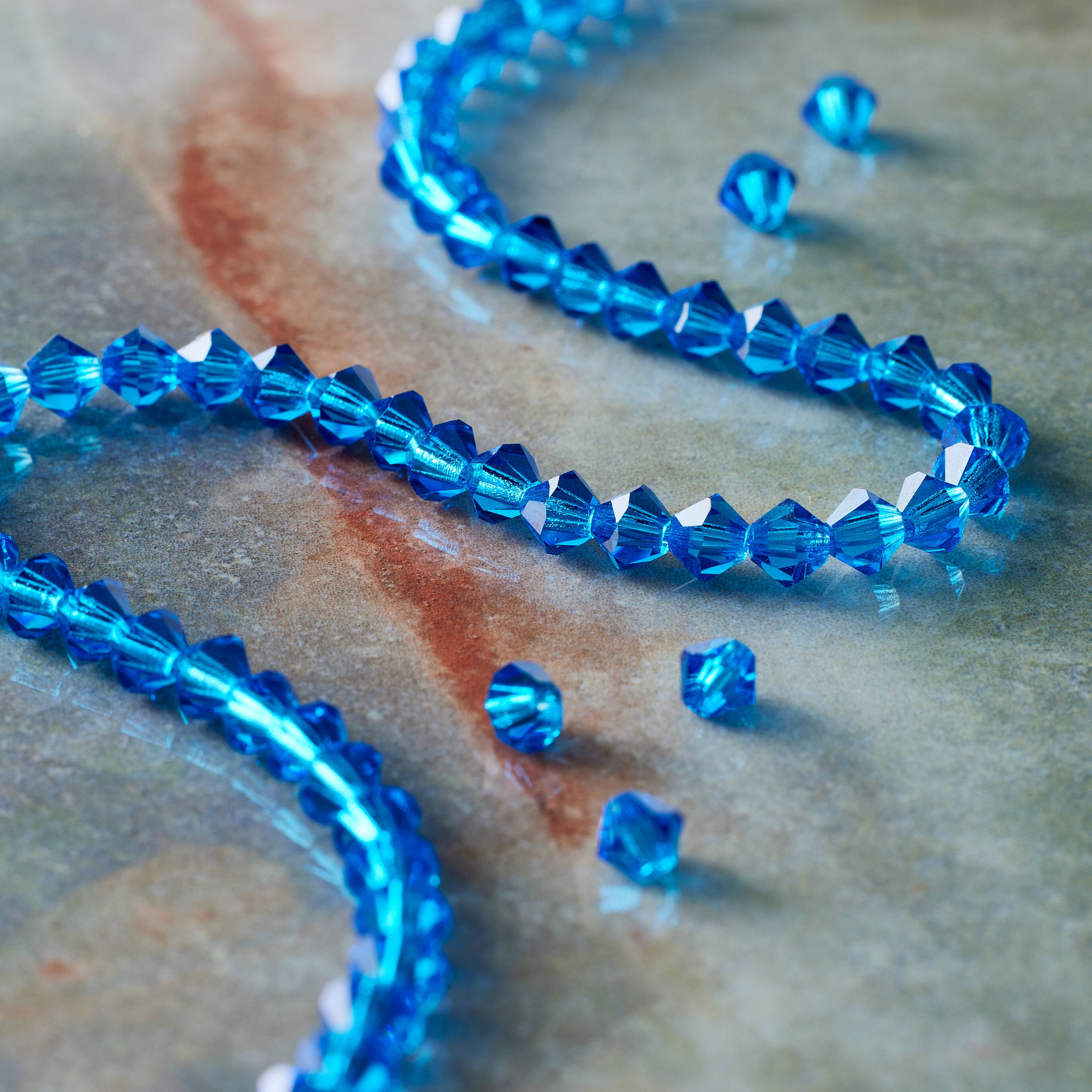 12 Pack: Preciosa® Czech Crystal Bicone Beads, 4mm by Bead Landing™