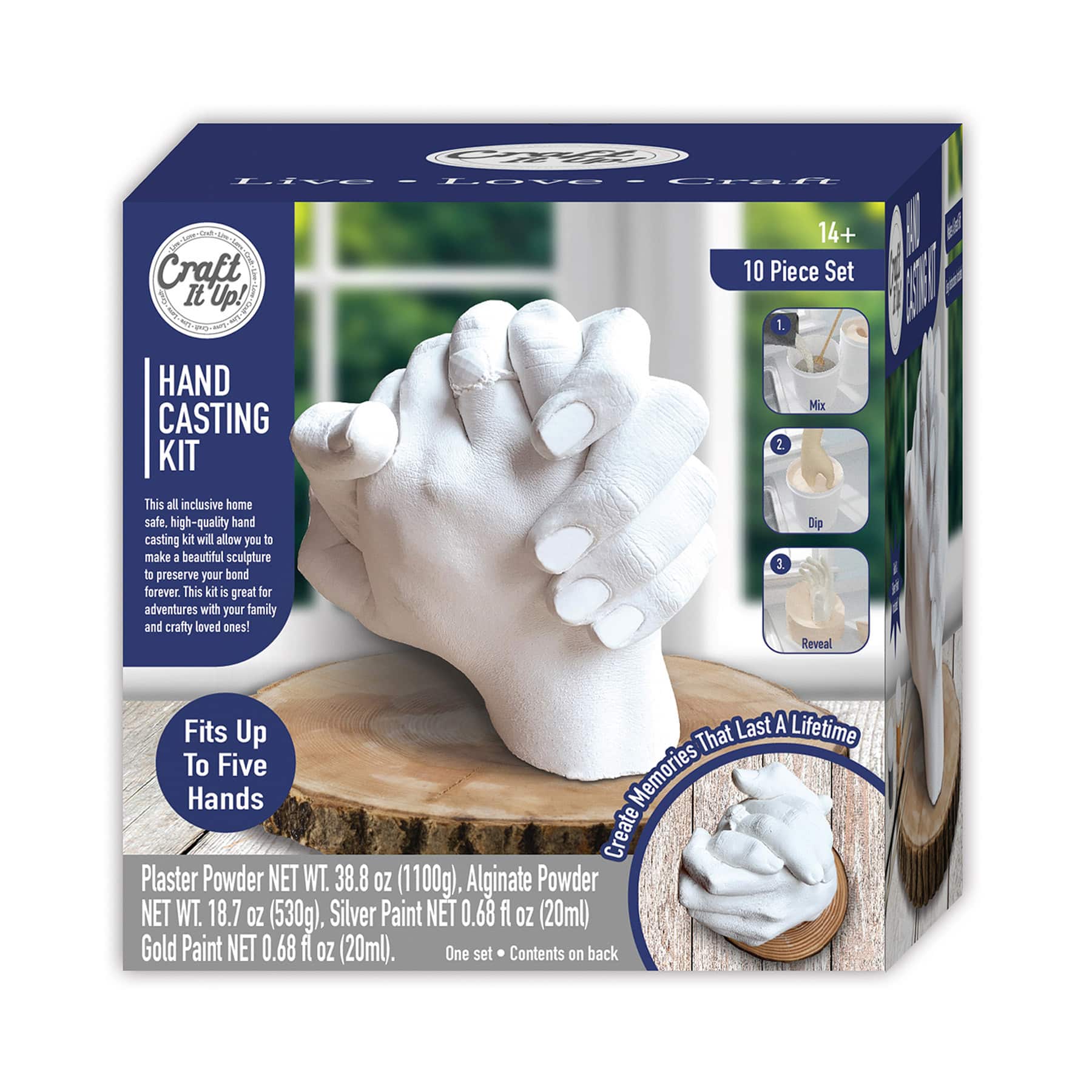 Craft It Up Hand Casting Kit