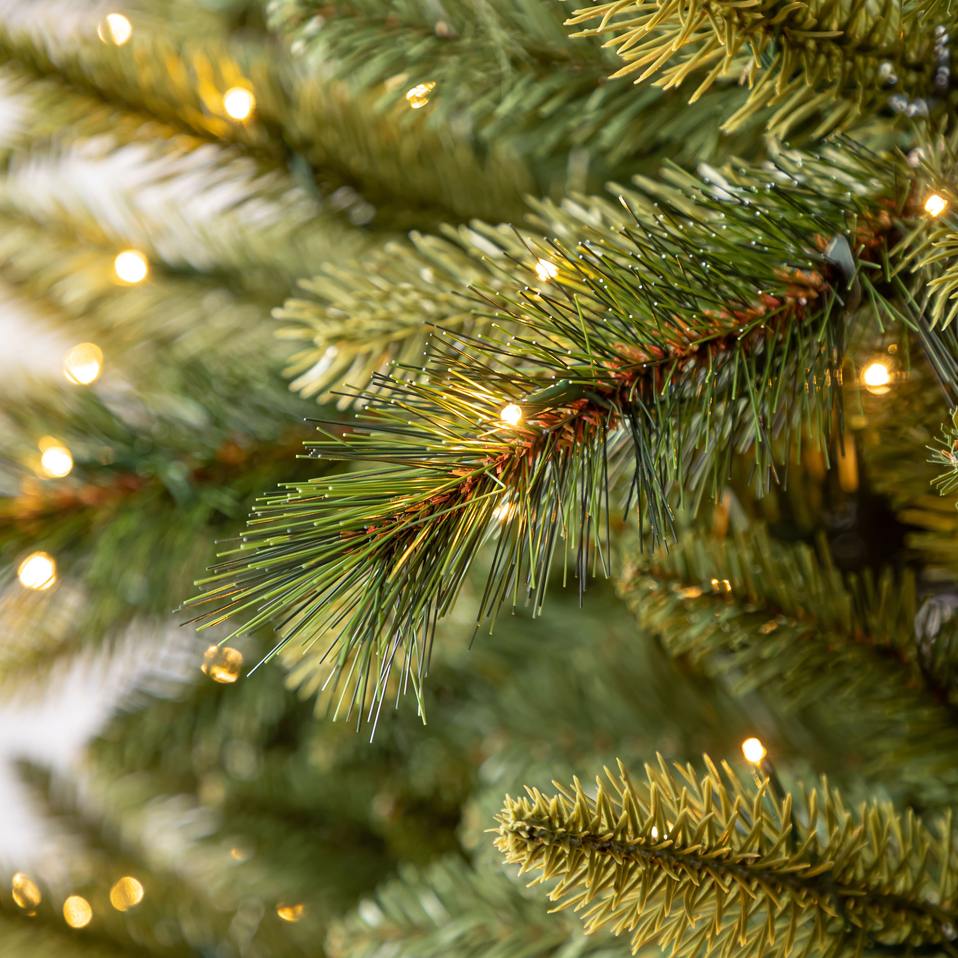 7.5ft. Pre-Lit Glendale Spruce Artificial Christmas Tree, LumaDazzle™ Color Changing LED Lights by Ashland®