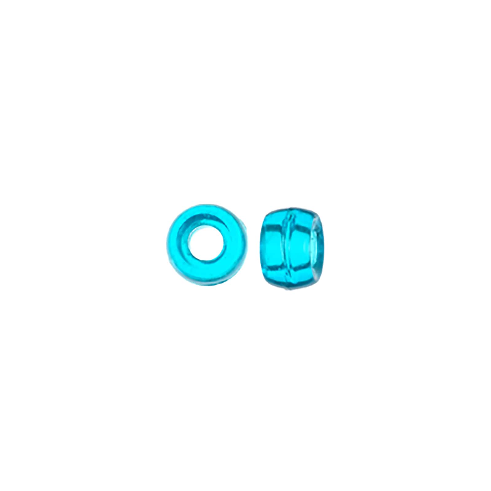John Bead 6mm Transparent Mini Pony Beads, 1,000ct