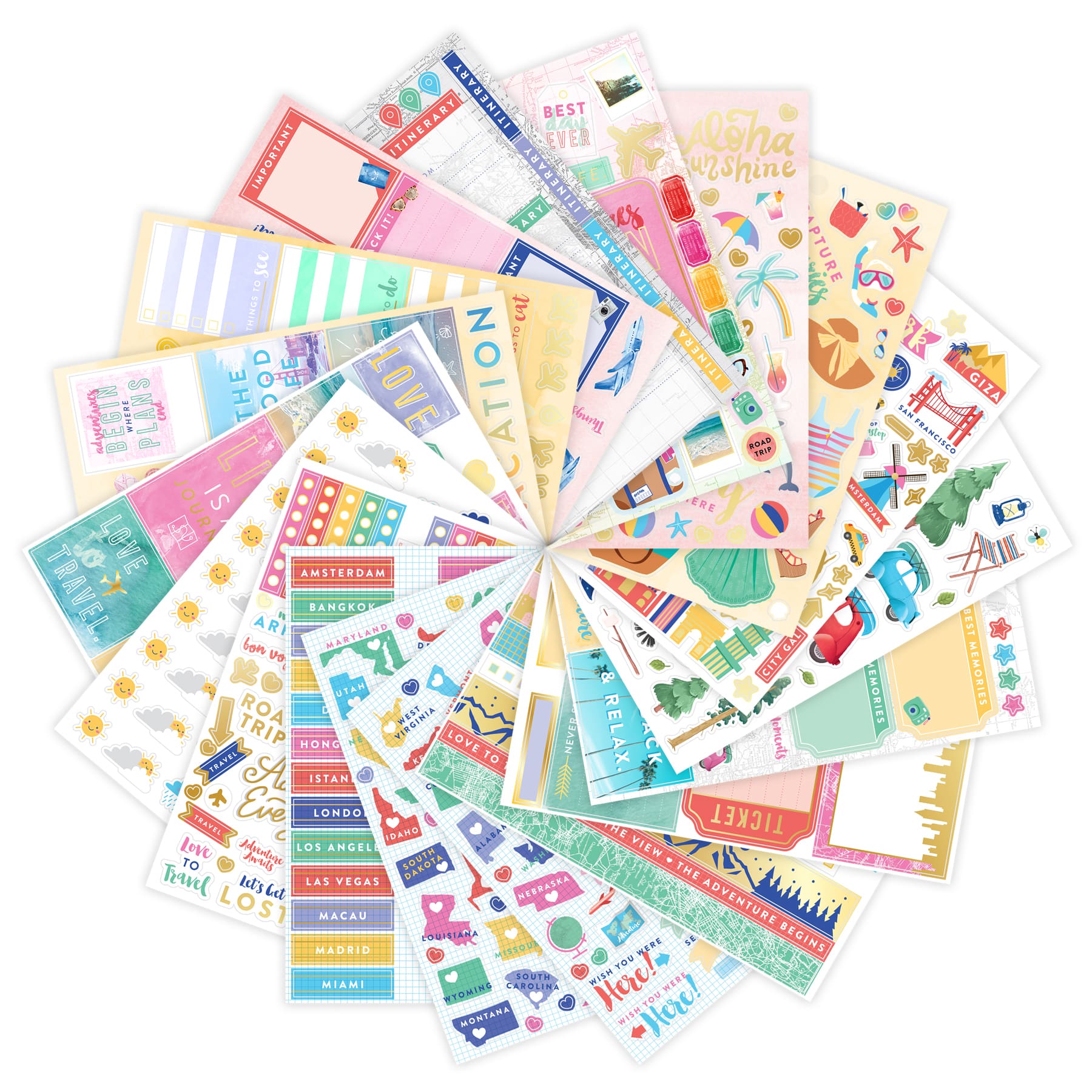Travel Stickers by Recollections™