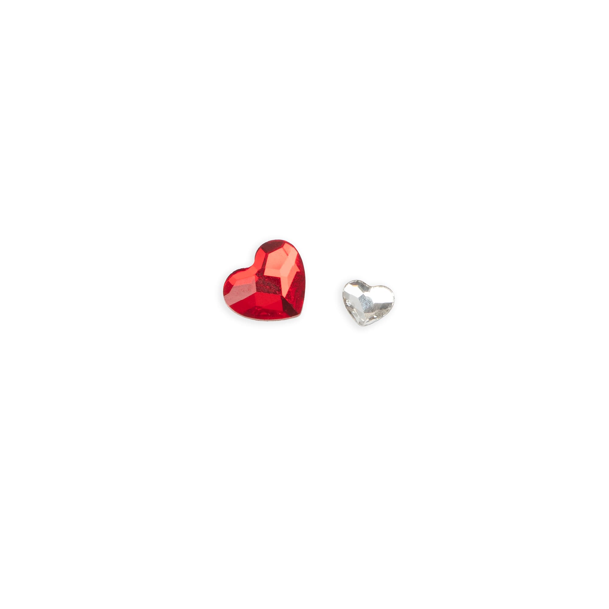 Crystal & Light Siam Heart Glue-On Austrian Crystal Mix by Bead Landing™, 10ct.