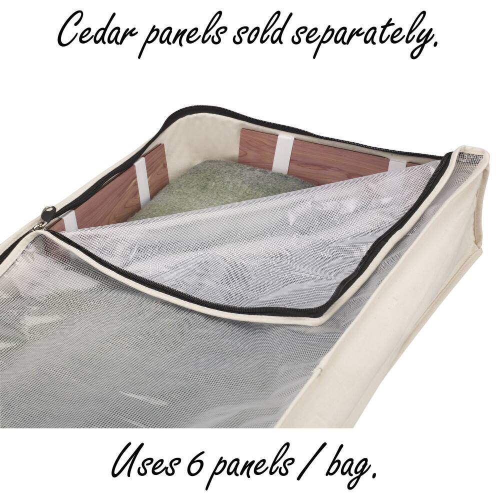 Household Essentials Cedarline Under Bed Storage Bag
